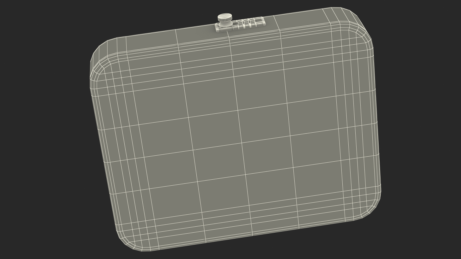3D Cash Box Black Rigged