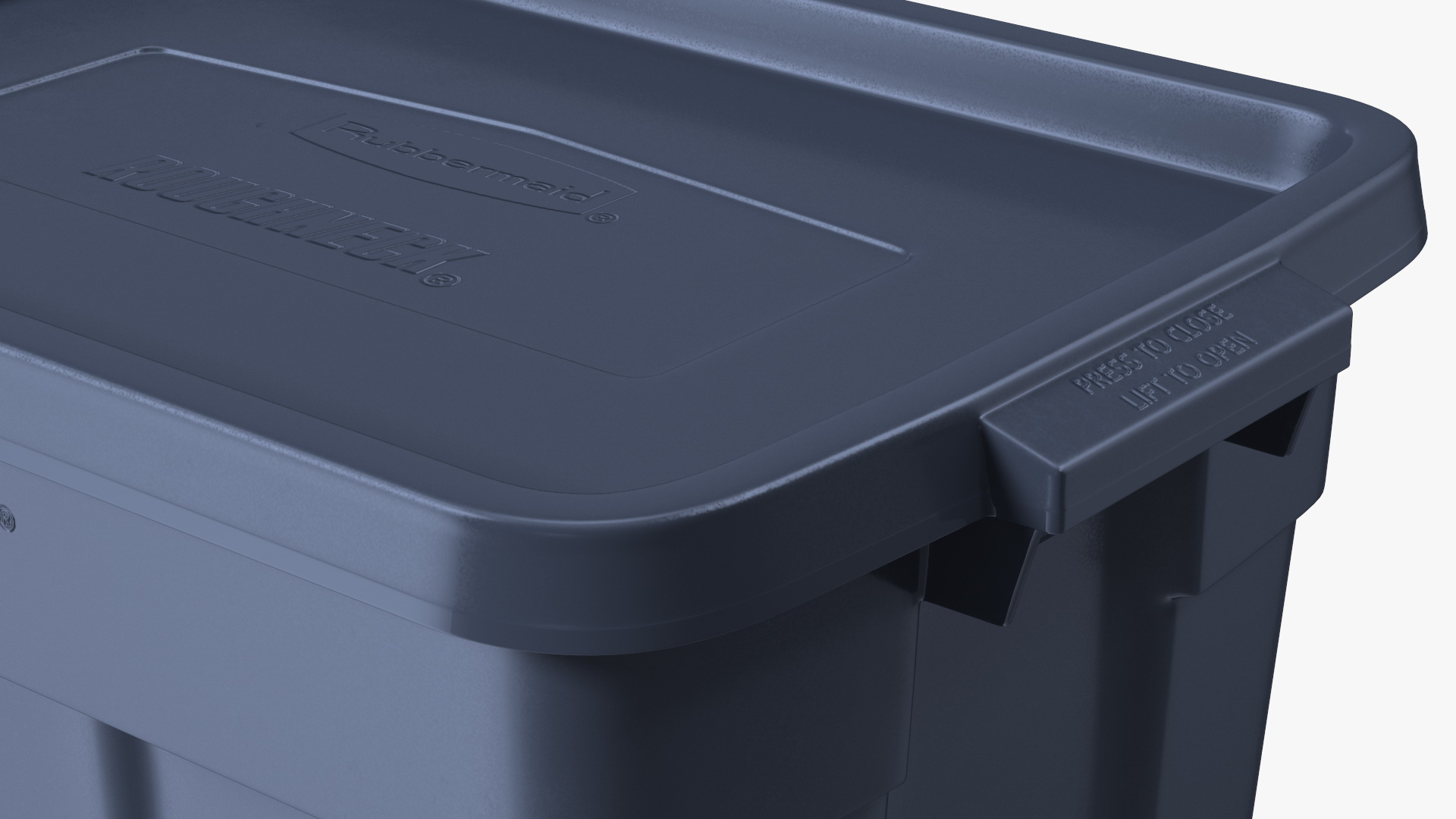 3D Rubbermaid Roughneck Storage Tote 18 Gallon model