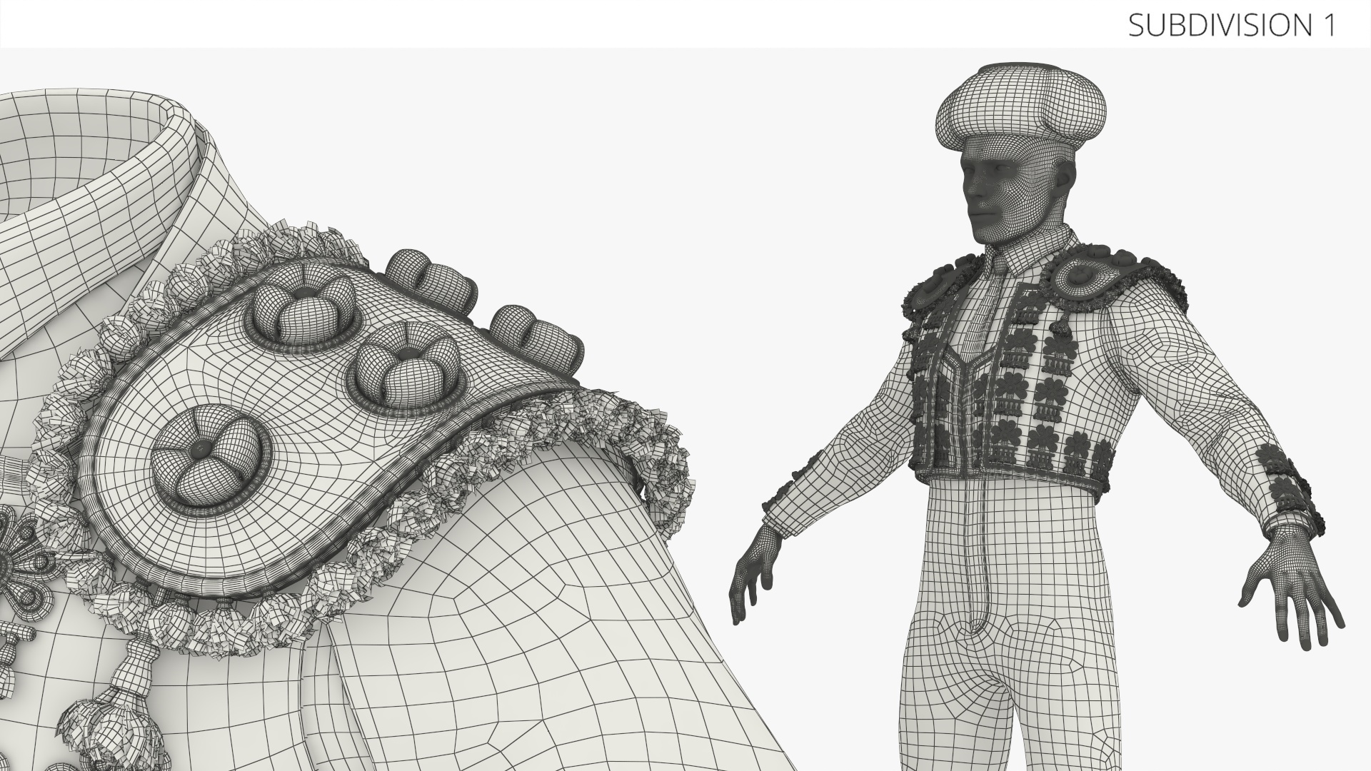 Spanish Matador Costume on Man Red - view 8