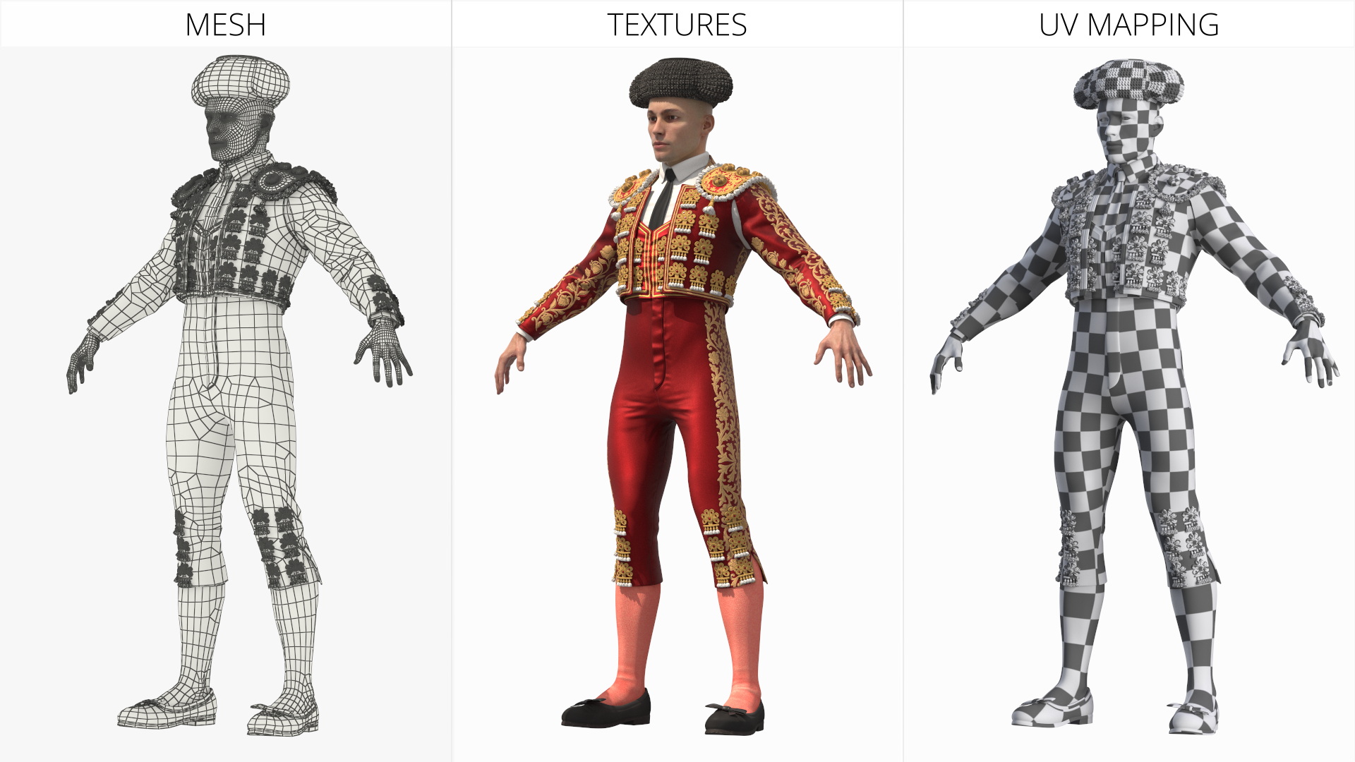Spanish Matador Costume on Man Red - view 7