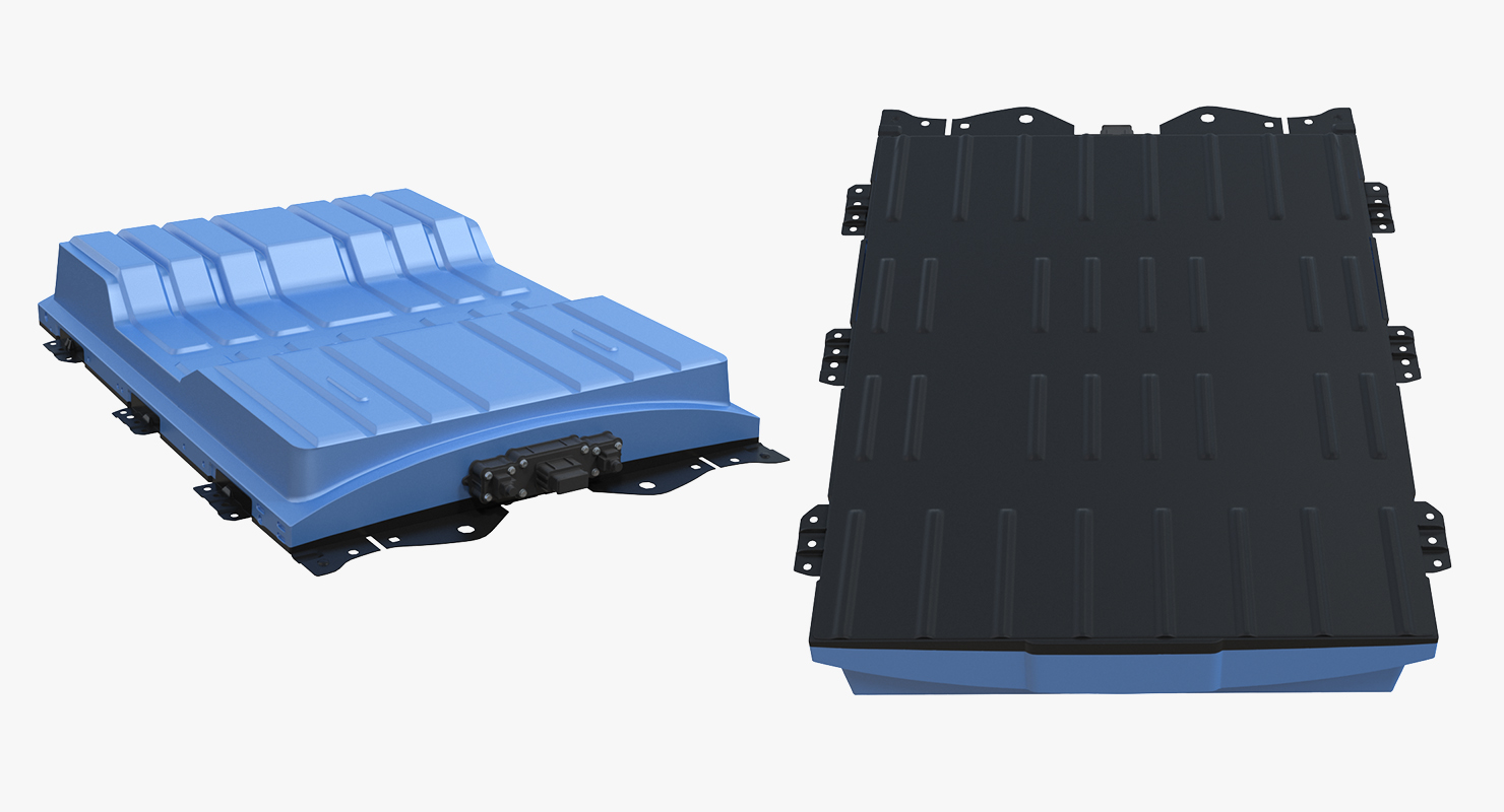 Nissan Leaf 2019 Rigged for Maya 3D