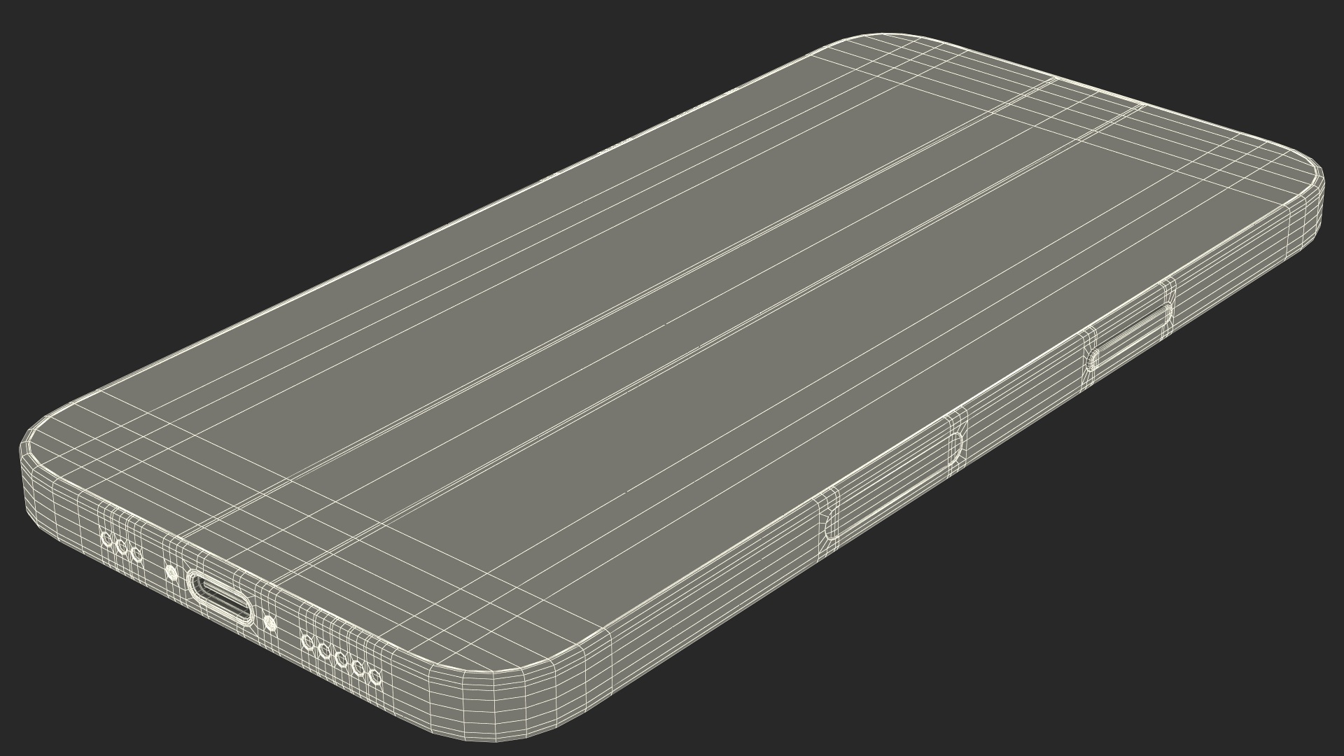 3D Apple IPhone 15 Plus Green