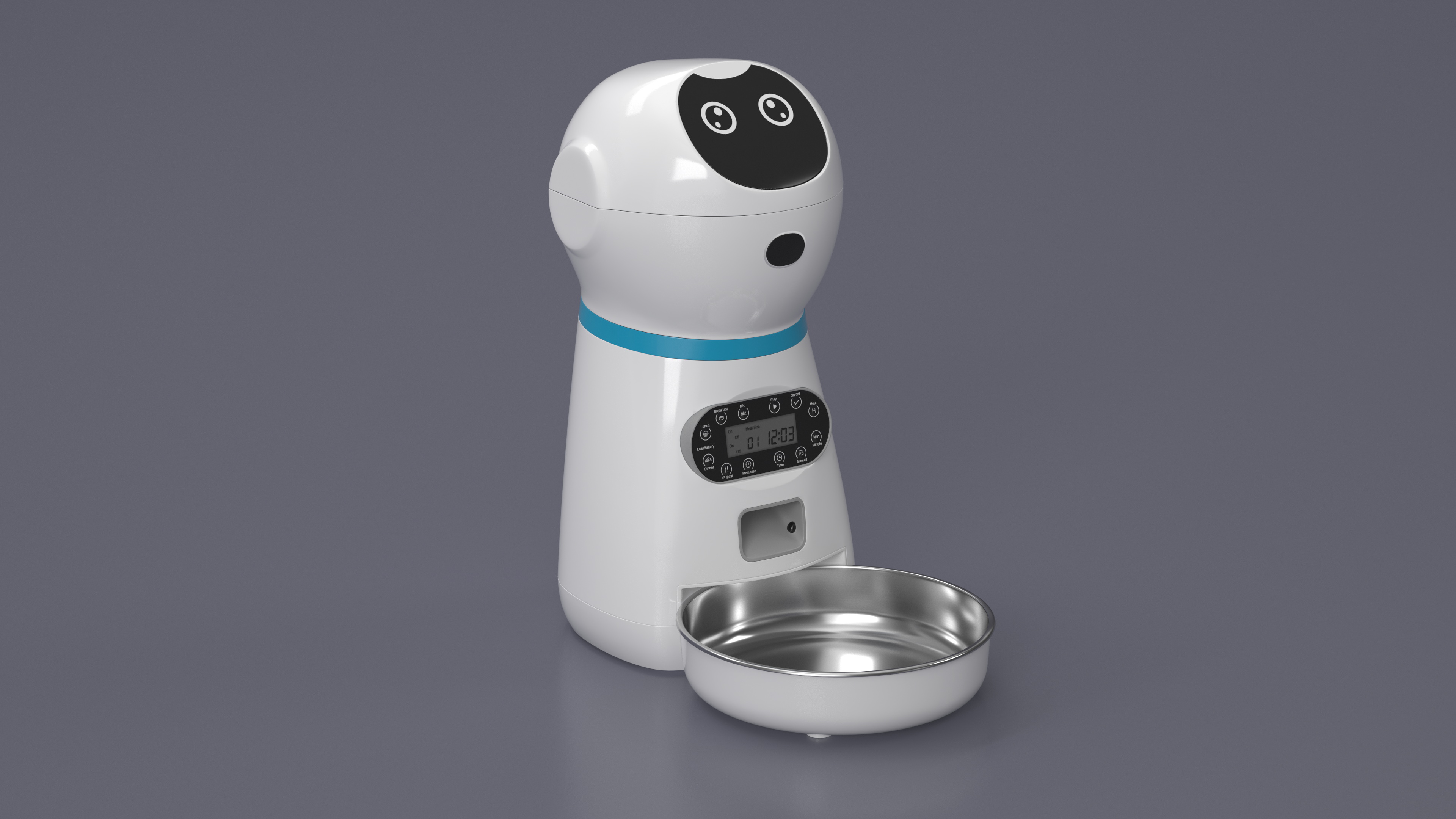 3D Robot Automatic Pet Feeder
