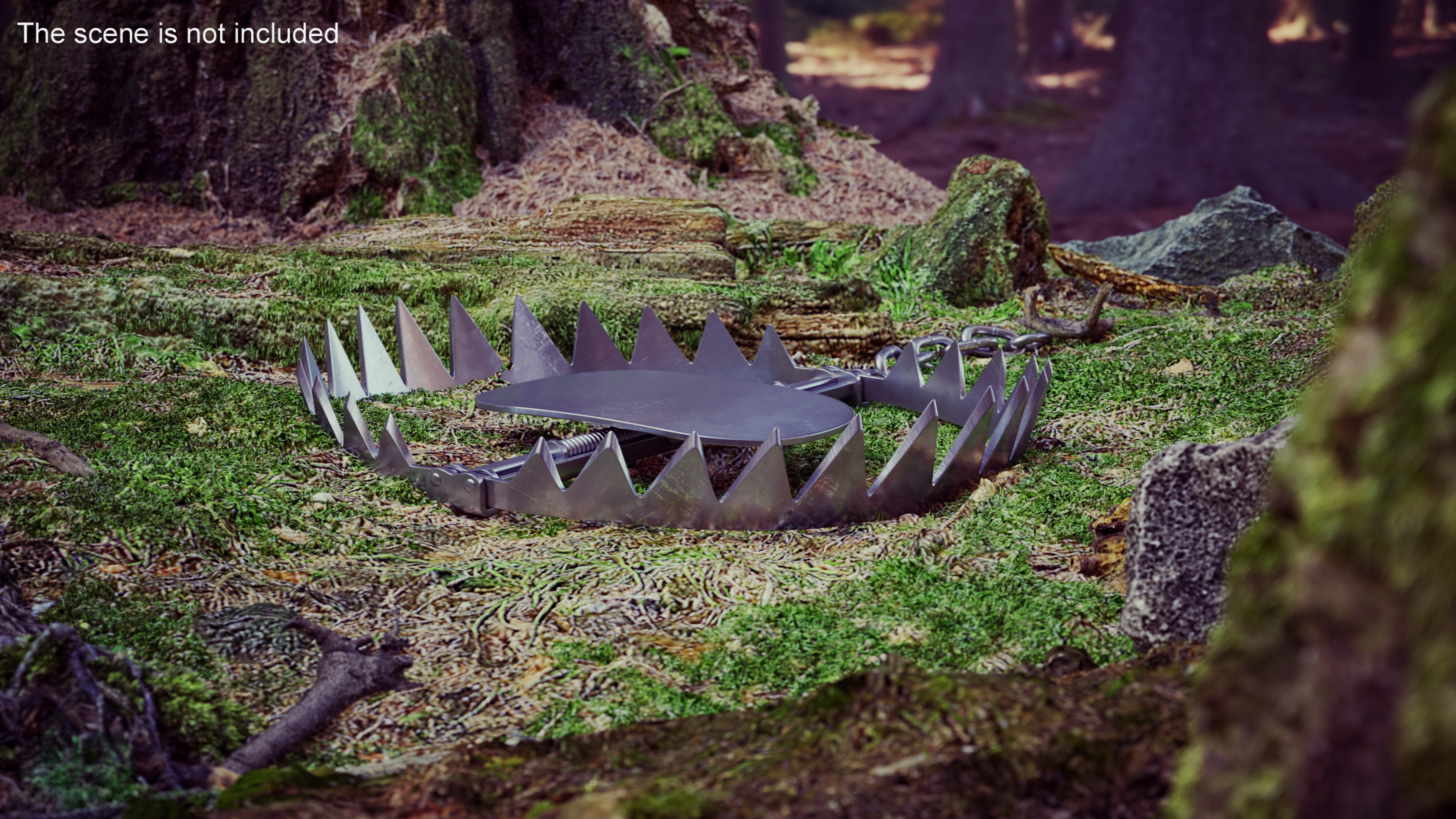 3D model Steel Bear Trap