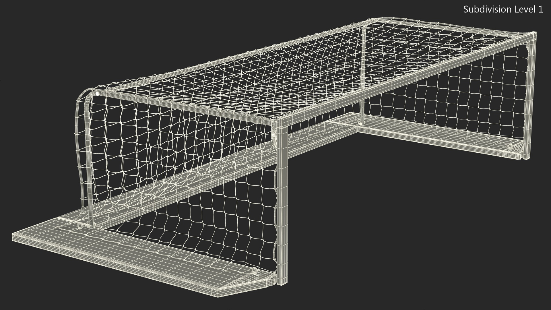 3D model Water polo goal