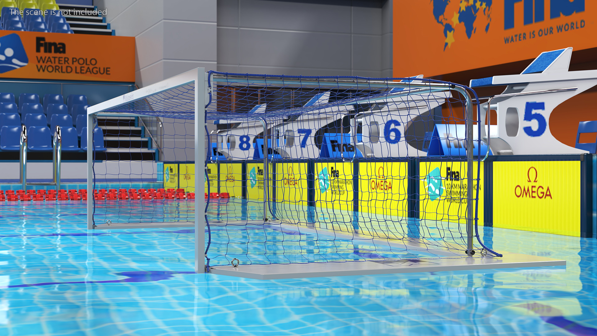 3D model Water polo goal