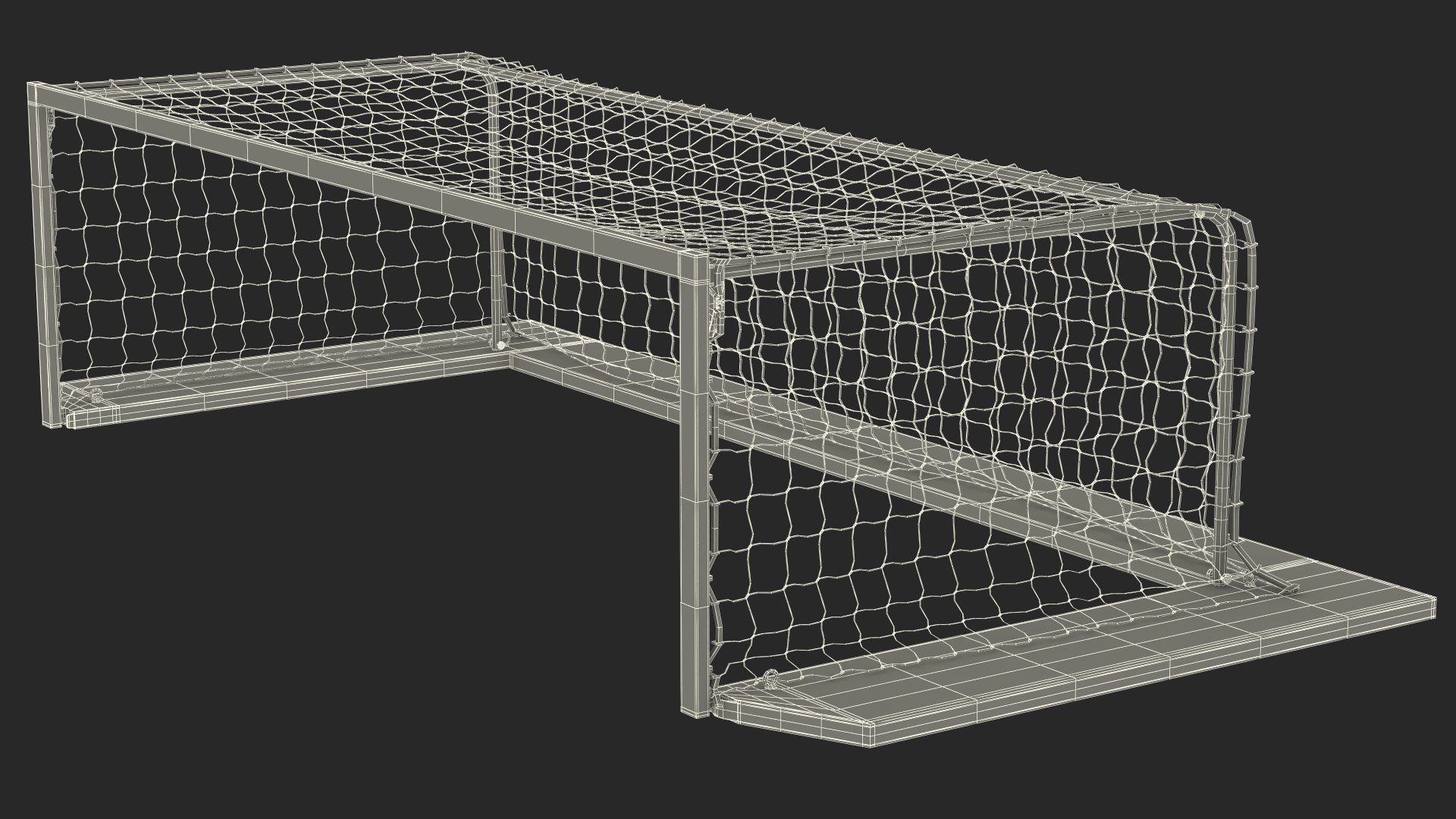 3D model Water polo goal