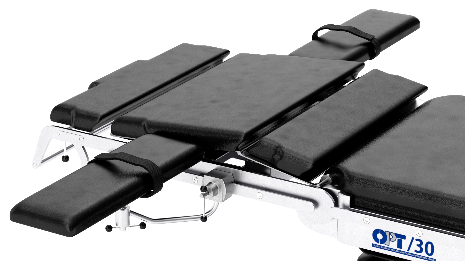 3D Man on Surgical Operating Table