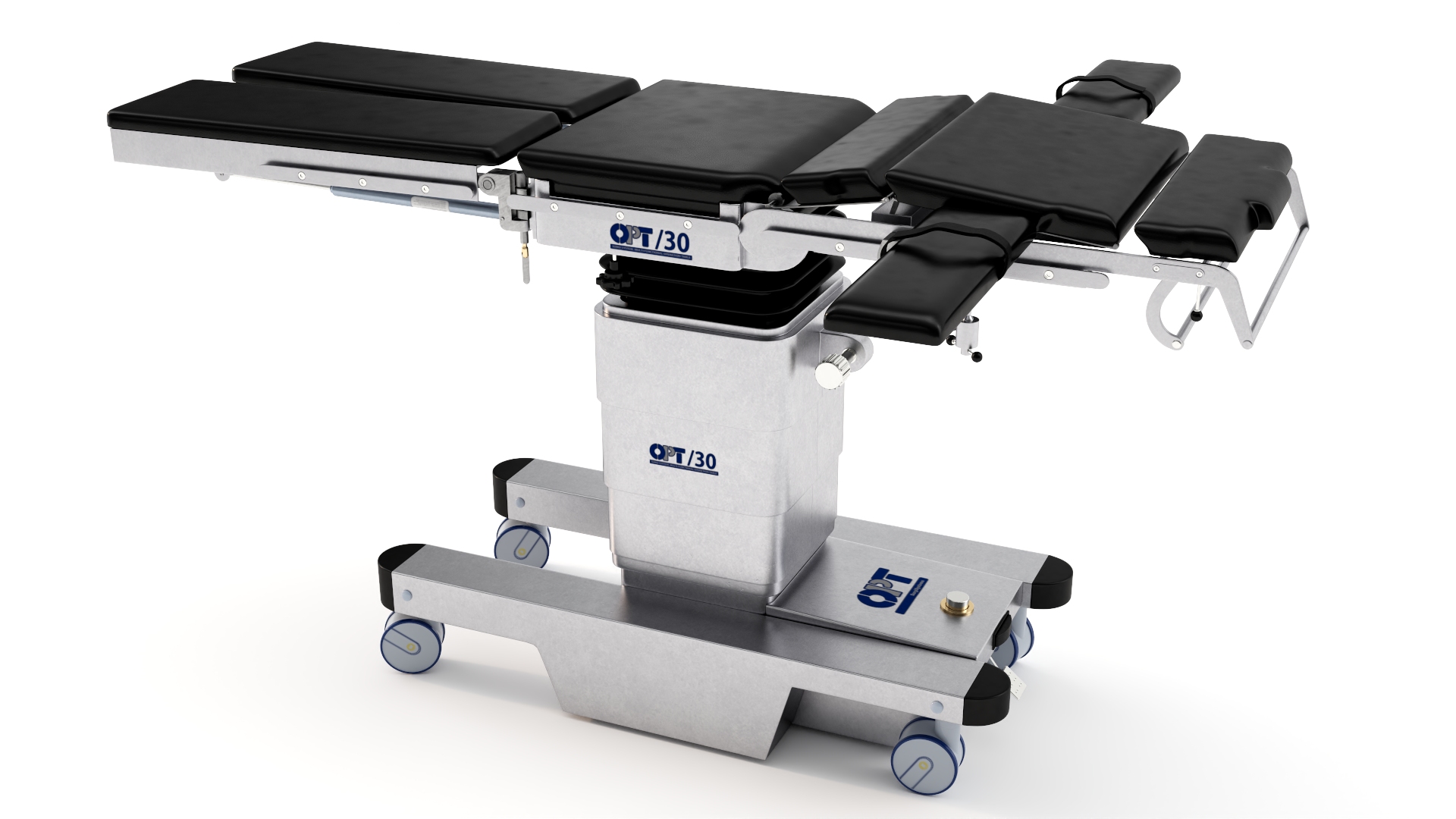 3D Man on Surgical Operating Table