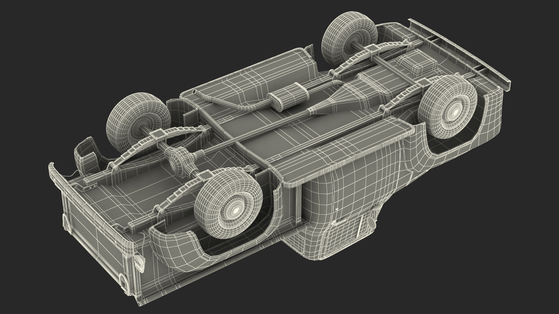 1956 Ford F100 Pickup Truck Rigged 3D model