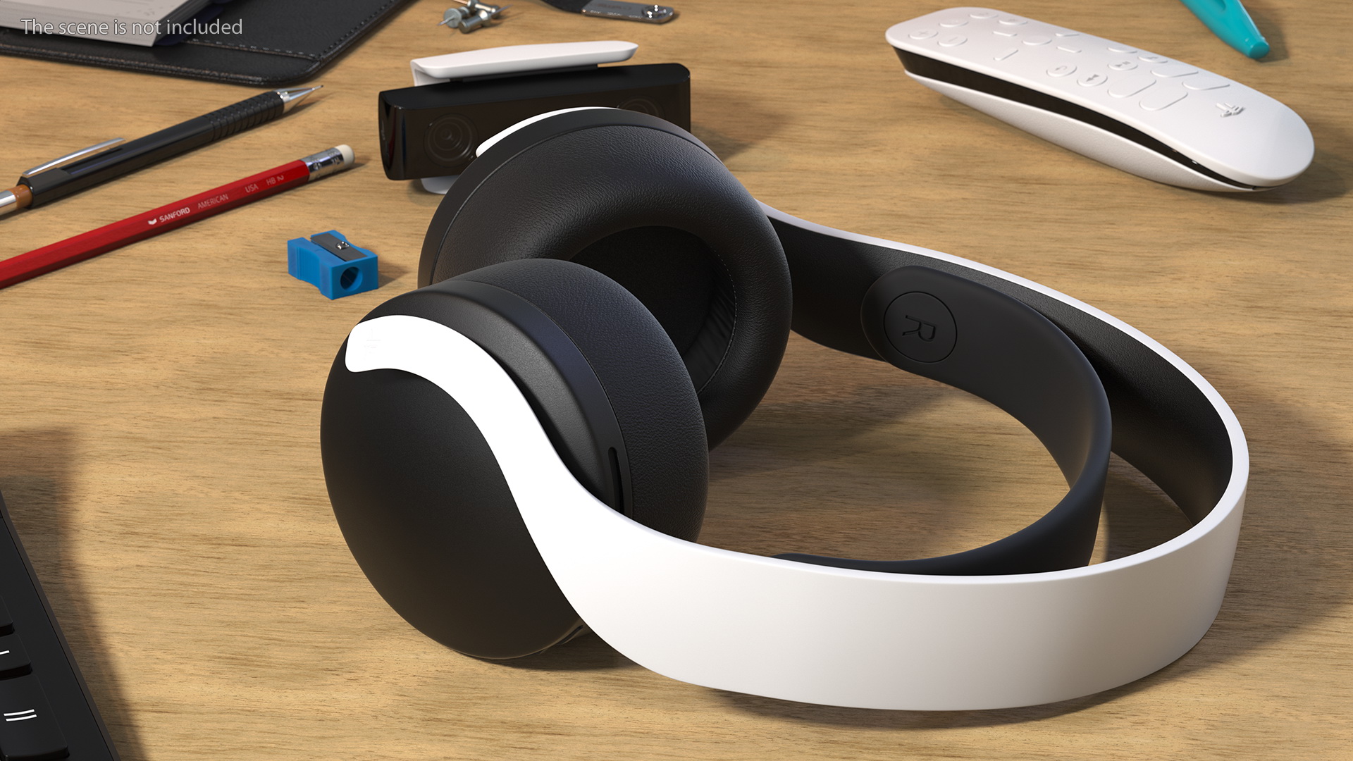 3D Sony PULSE 3D Wireless Headset for PS5 model
