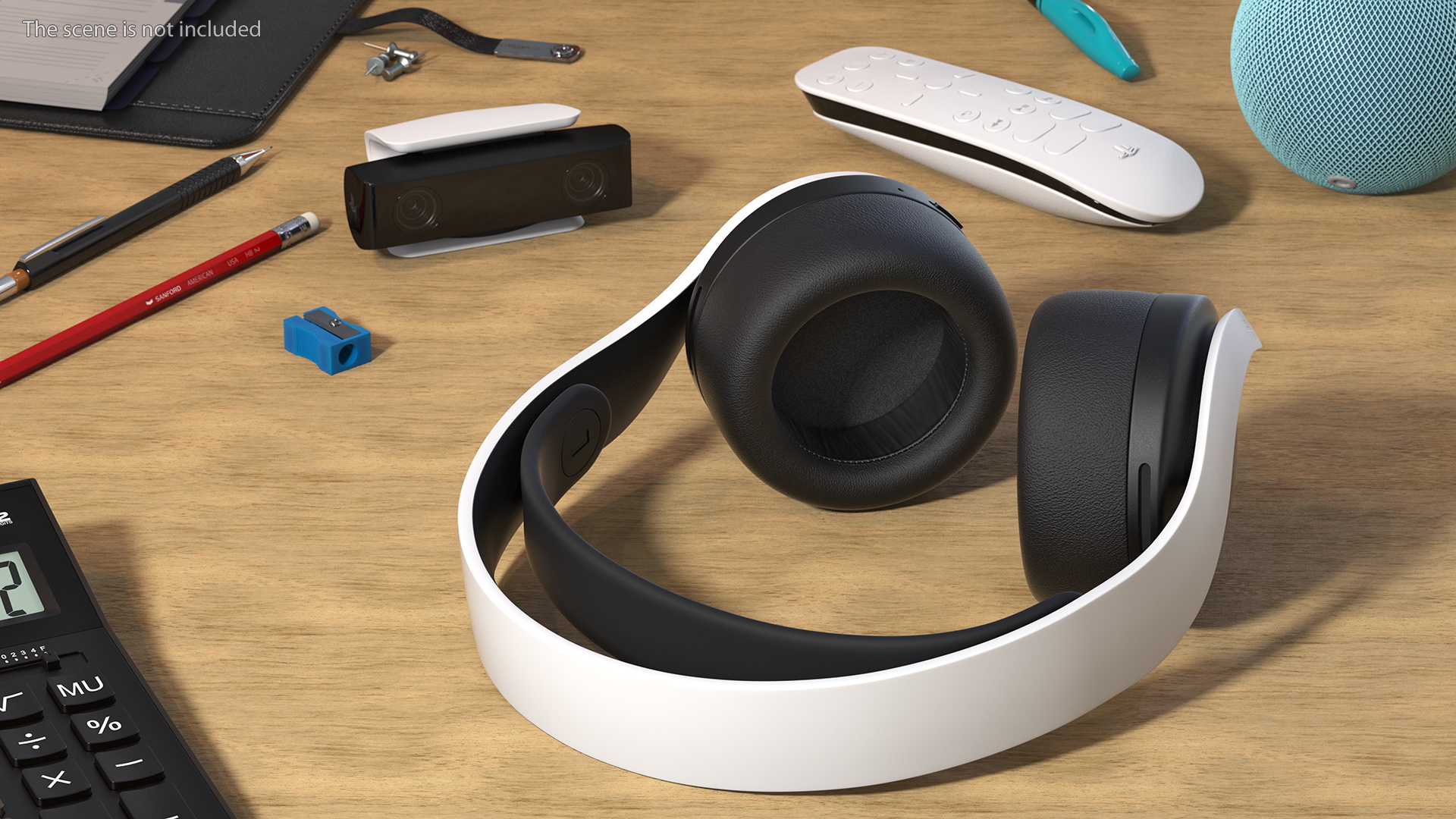 3D Sony PULSE 3D Wireless Headset for PS5 model