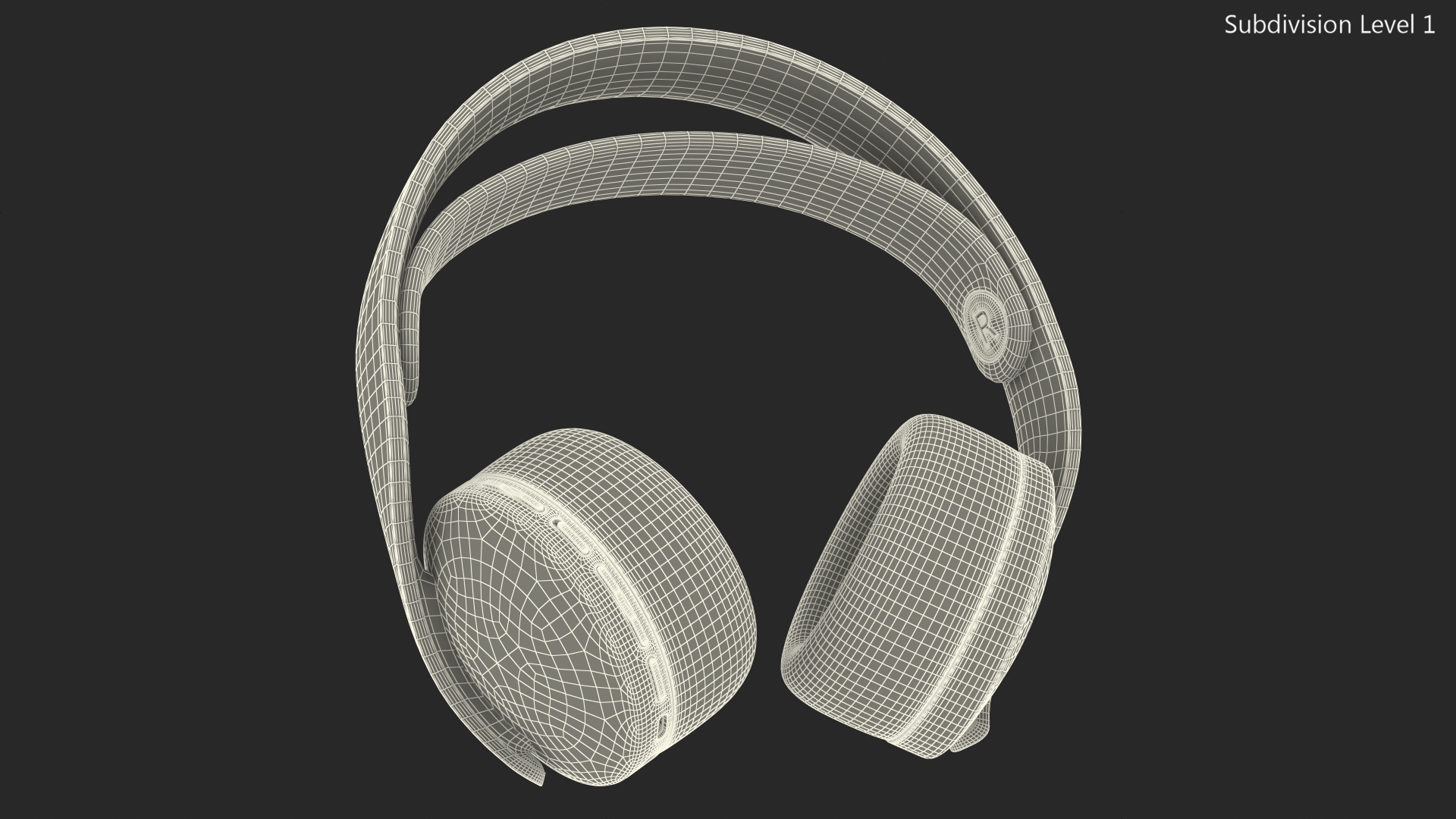 3D Sony PULSE 3D Wireless Headset for PS5 model
