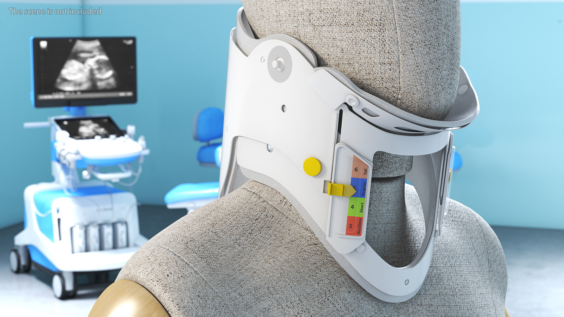 3D Extrication Collar model