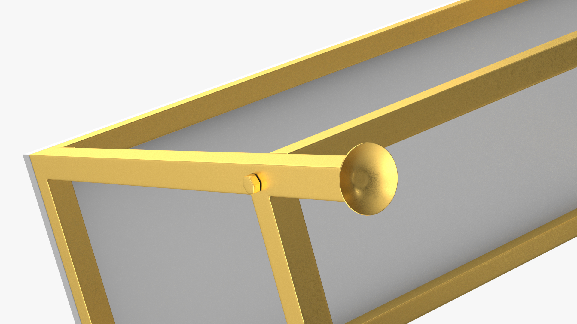 3D Low Shelf Golden
