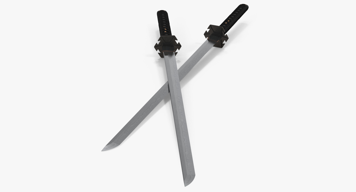 3D Ninjato Single Edge Japan Sword