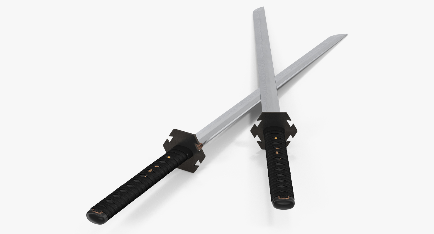 3D Ninjato Single Edge Japan Sword