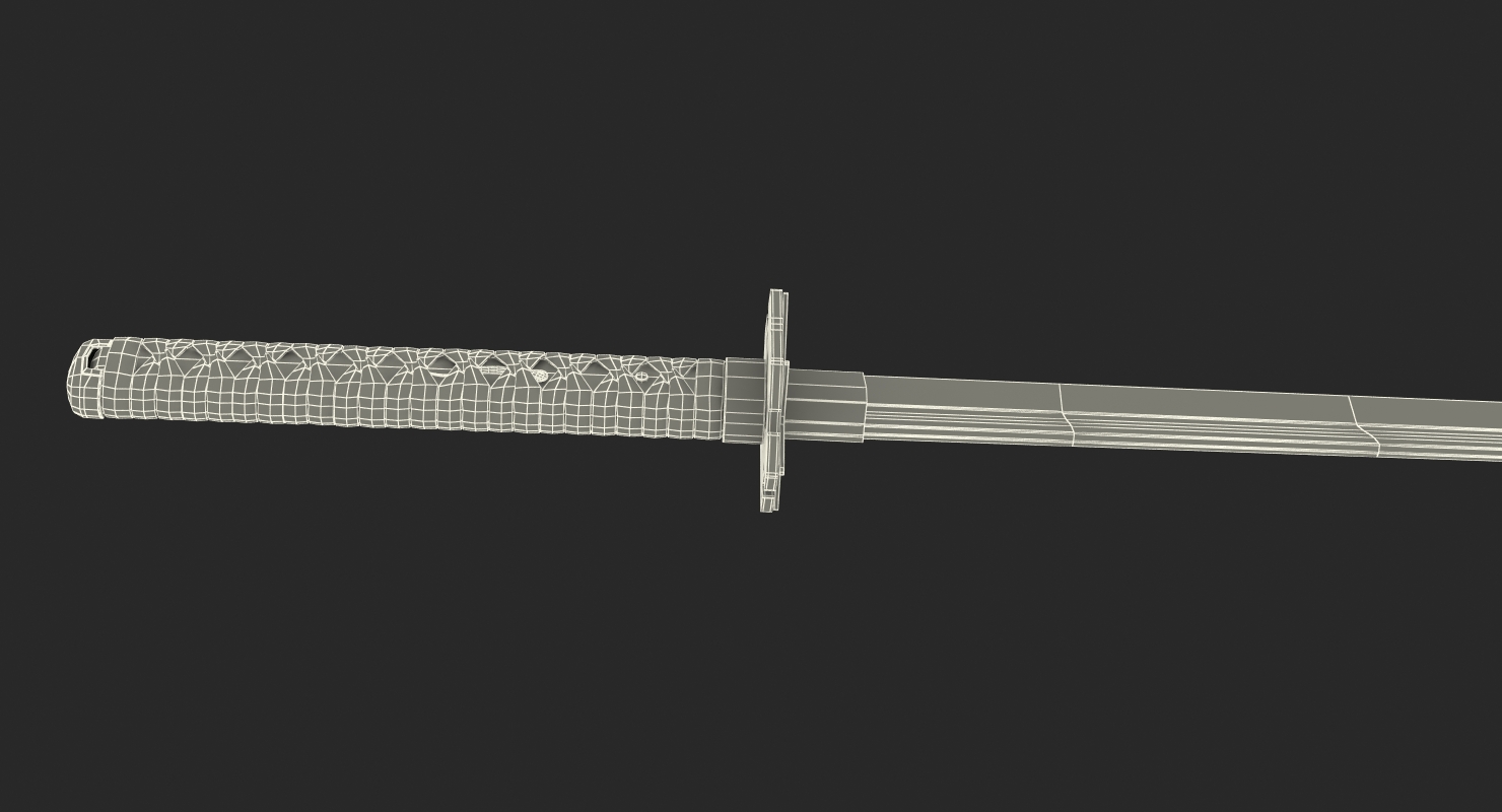3D Ninjato Single Edge Japan Sword