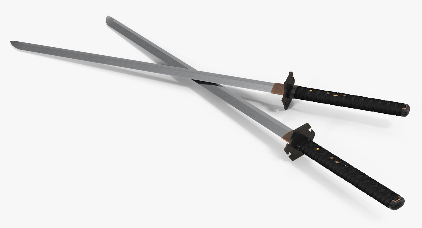 3D Ninjato Single Edge Japan Sword