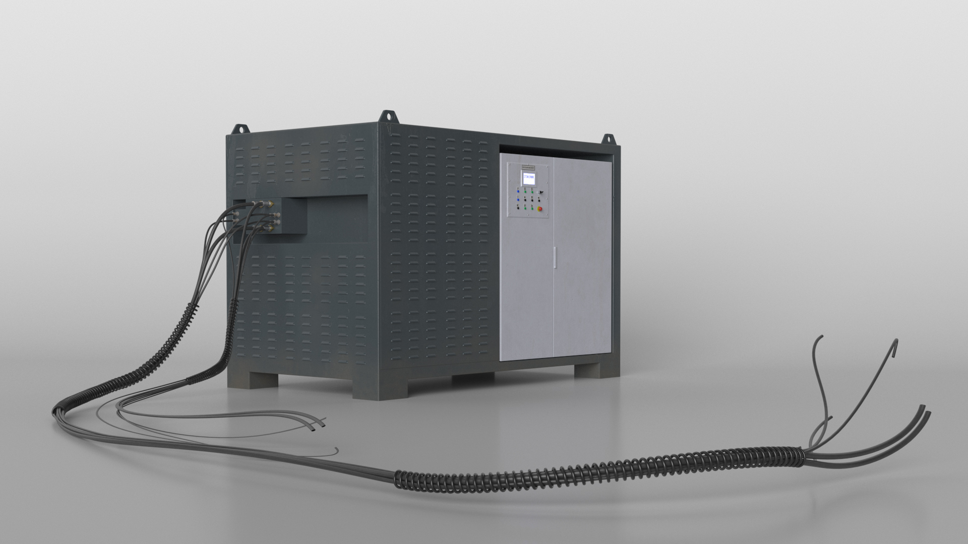 3D Industrial Power Generator