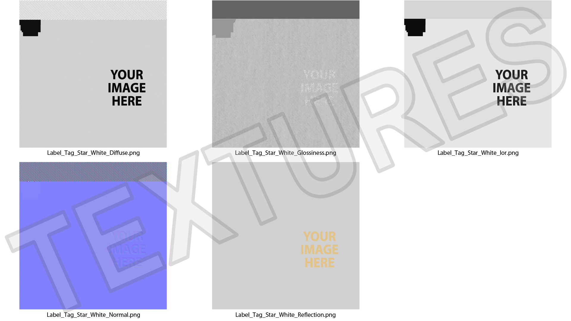 3D model Label Tags