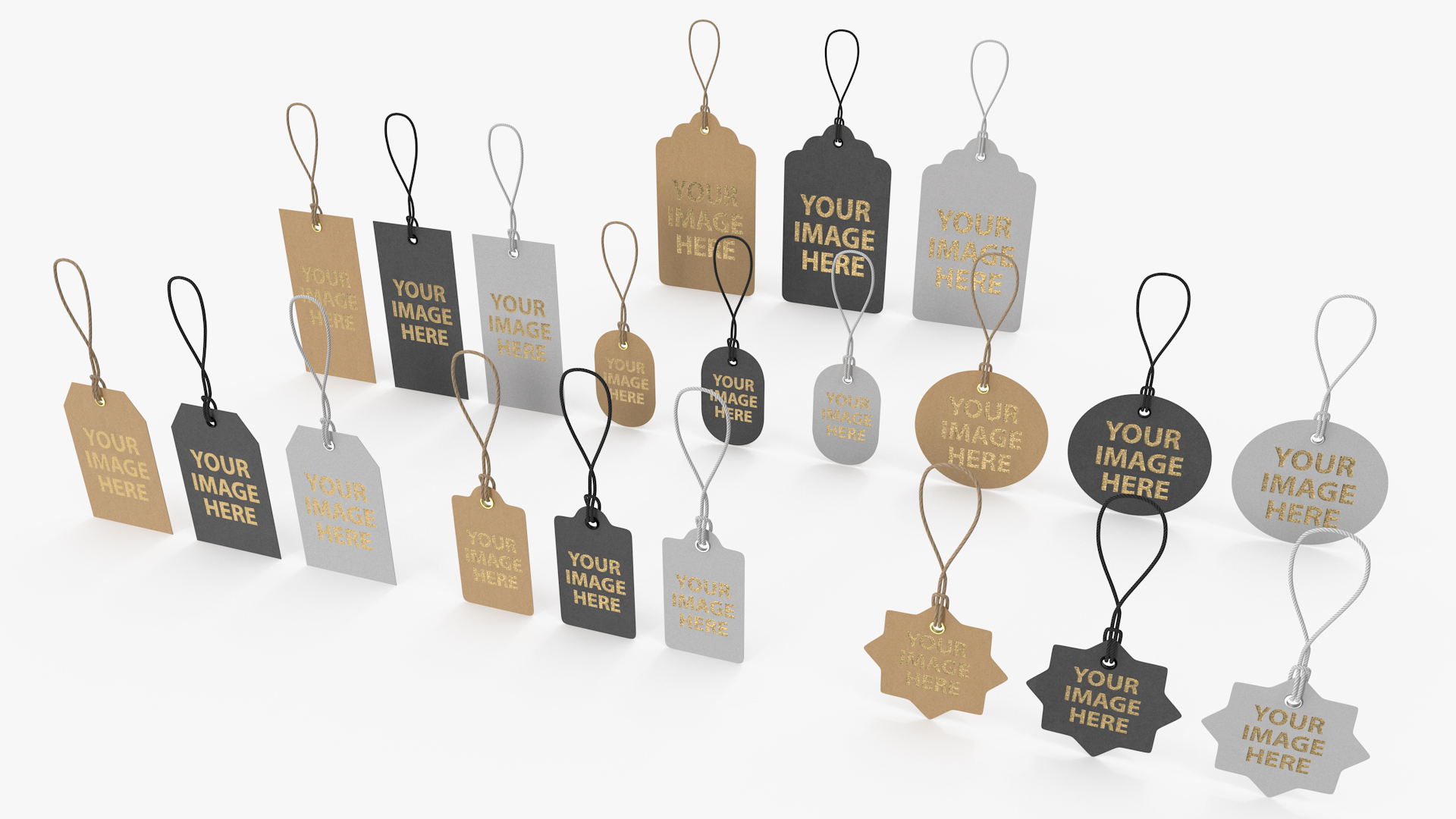 3D model Label Tags