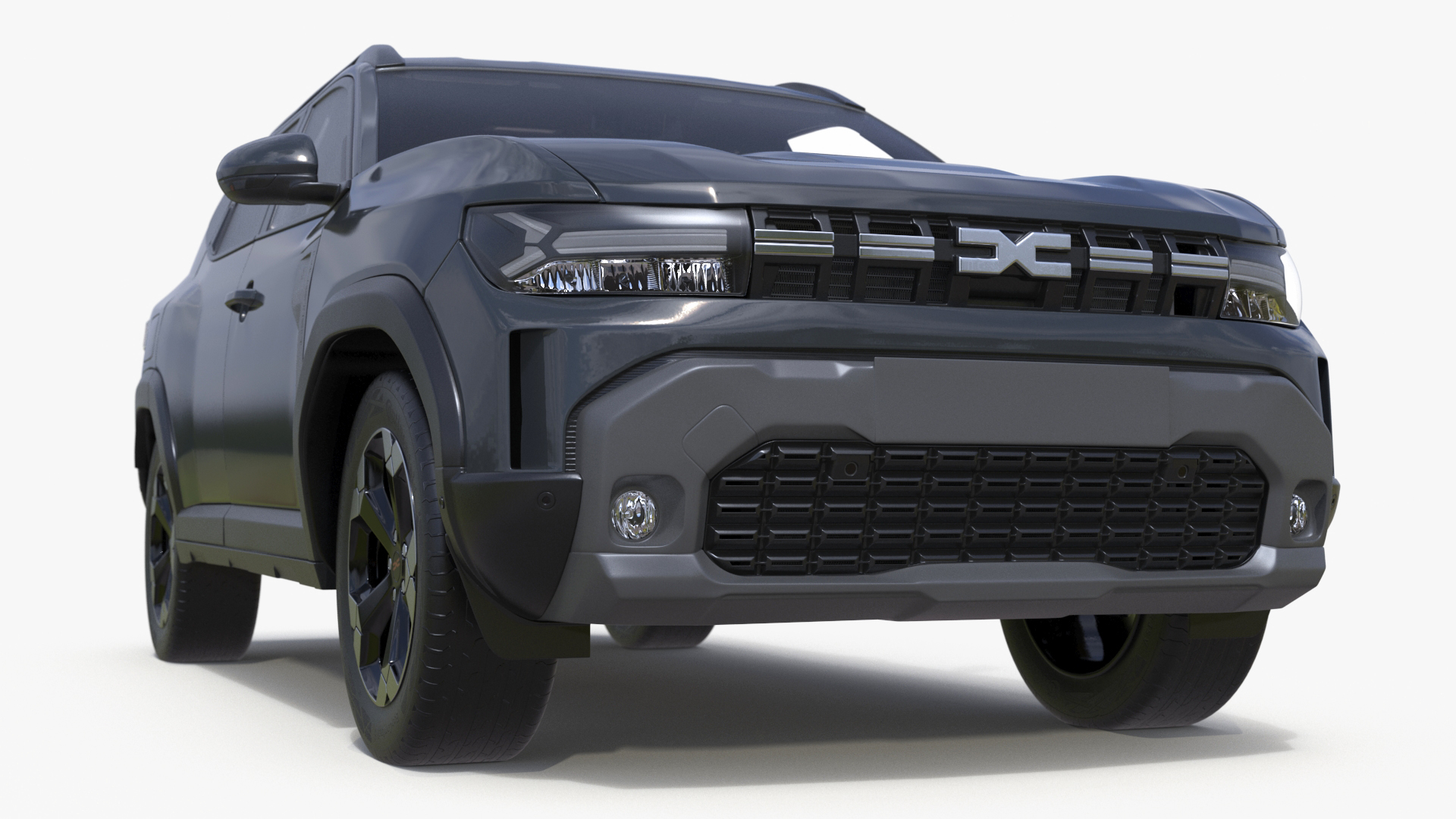 Dacia Duster 2024 Crossover Gray 3D