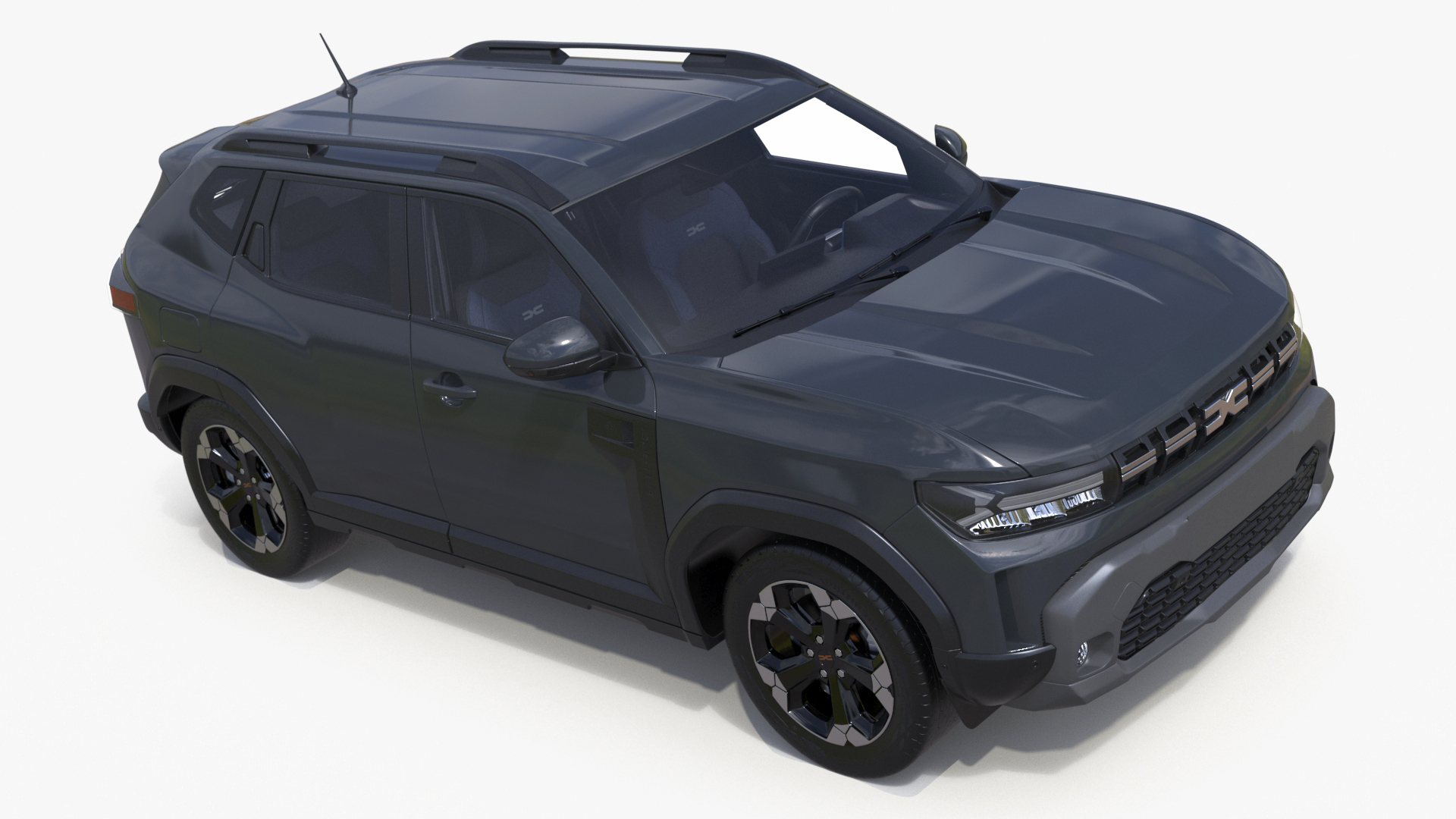 Dacia Duster 2024 Crossover Gray 3D