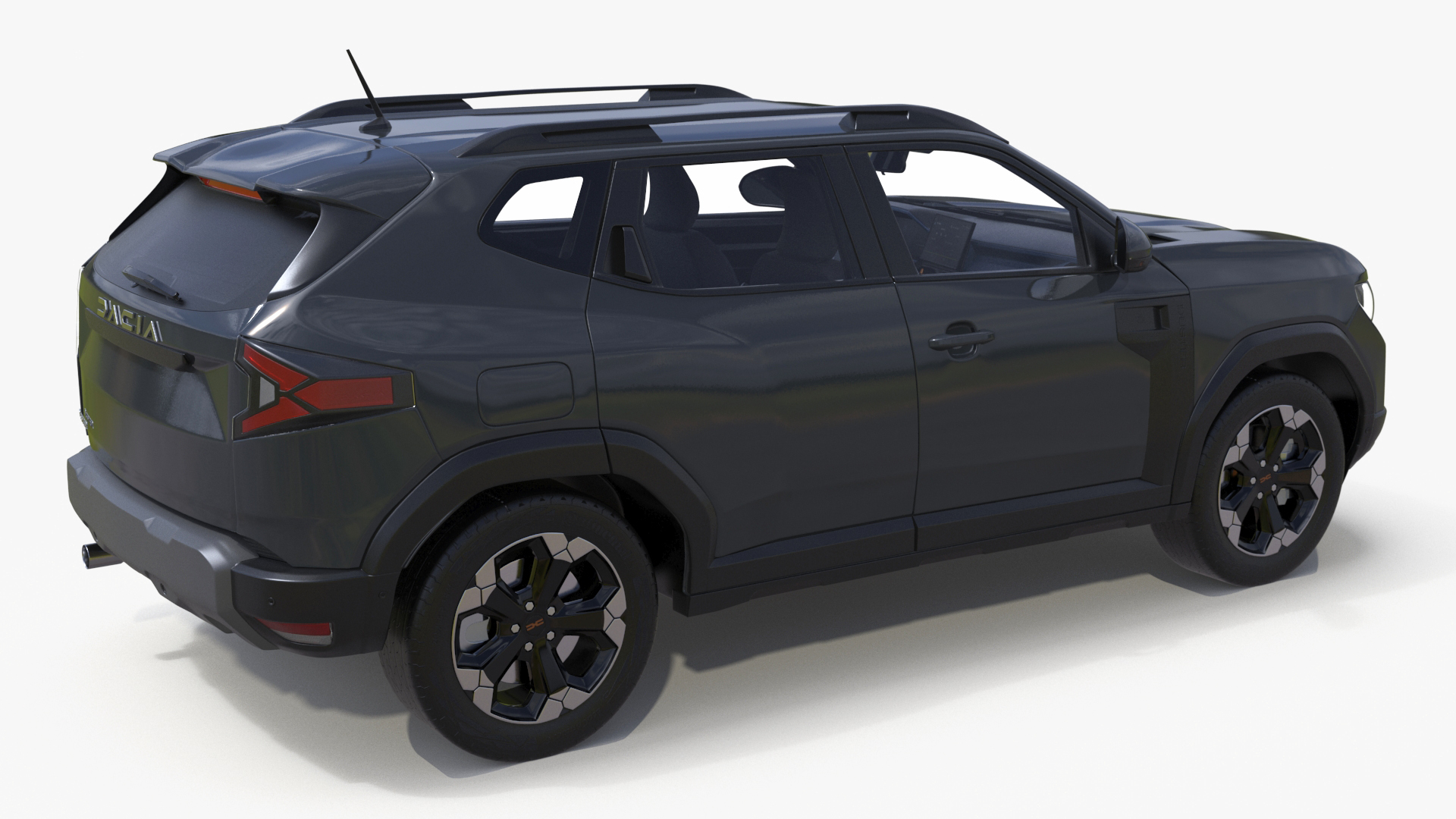 Dacia Duster 2024 Crossover Gray 3D