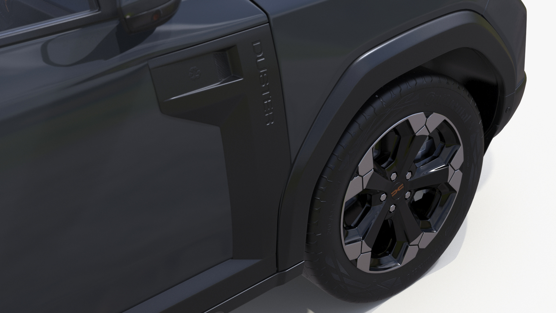 Dacia Duster 2024 Crossover Gray 3D