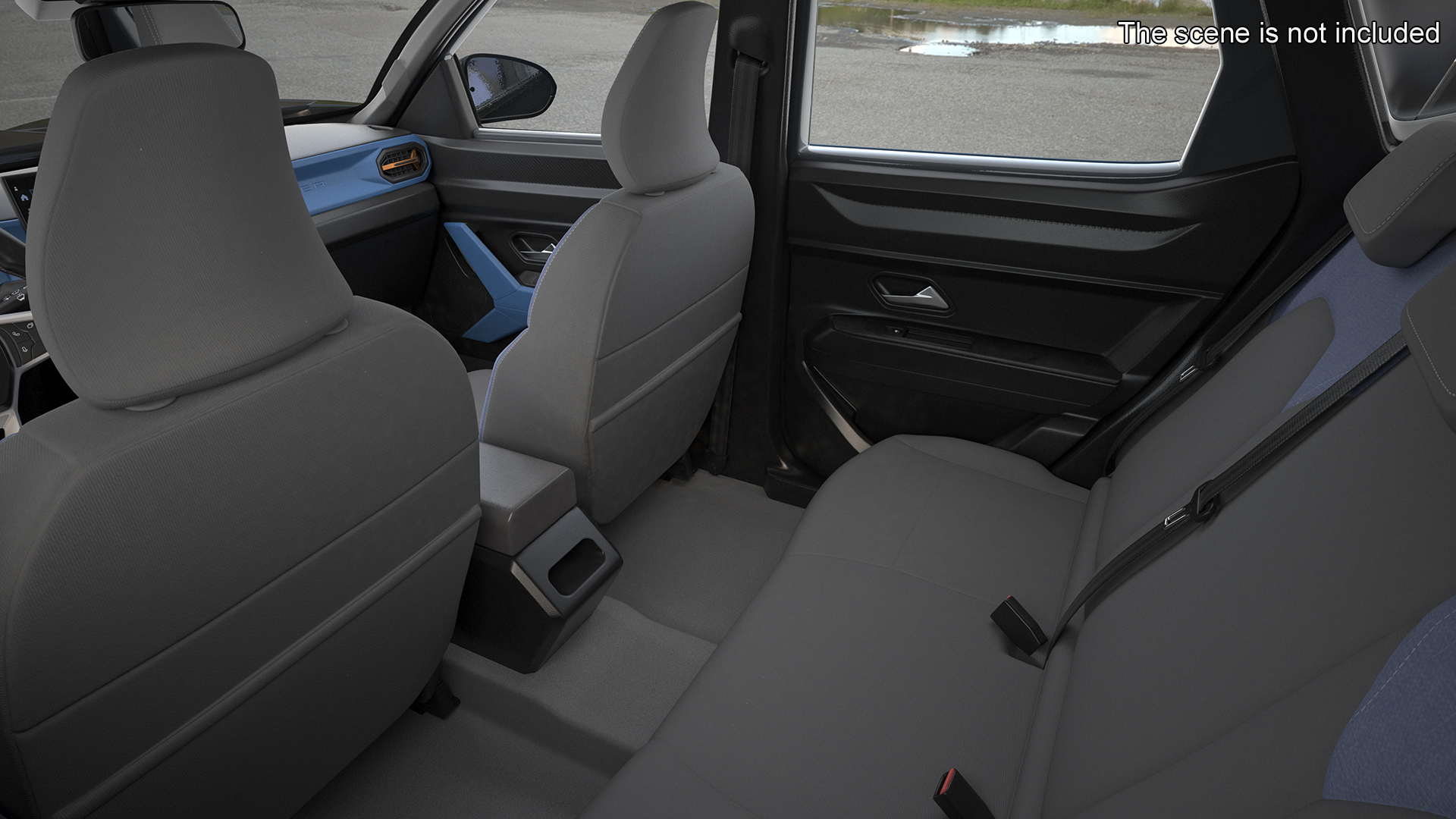 Dacia Duster 2024 Crossover Gray 3D