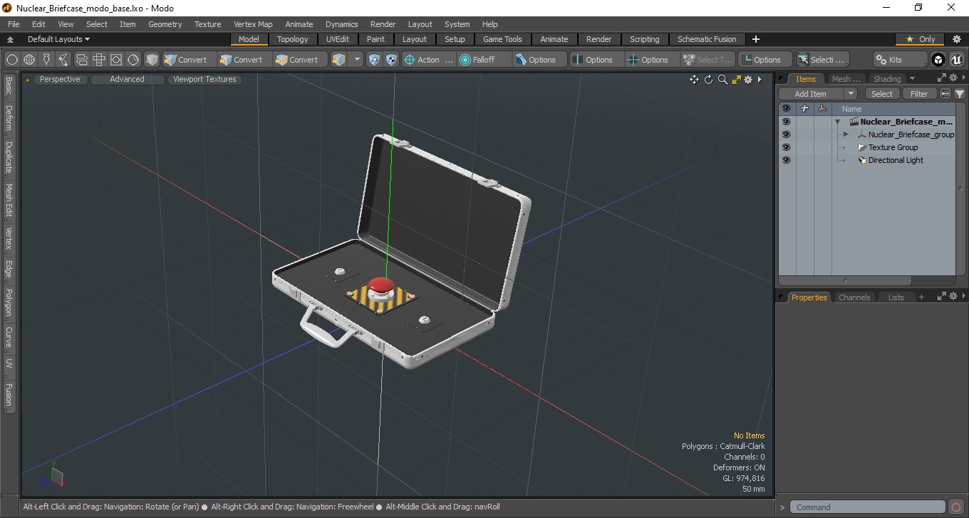 Nuclear Briefcase 3D
