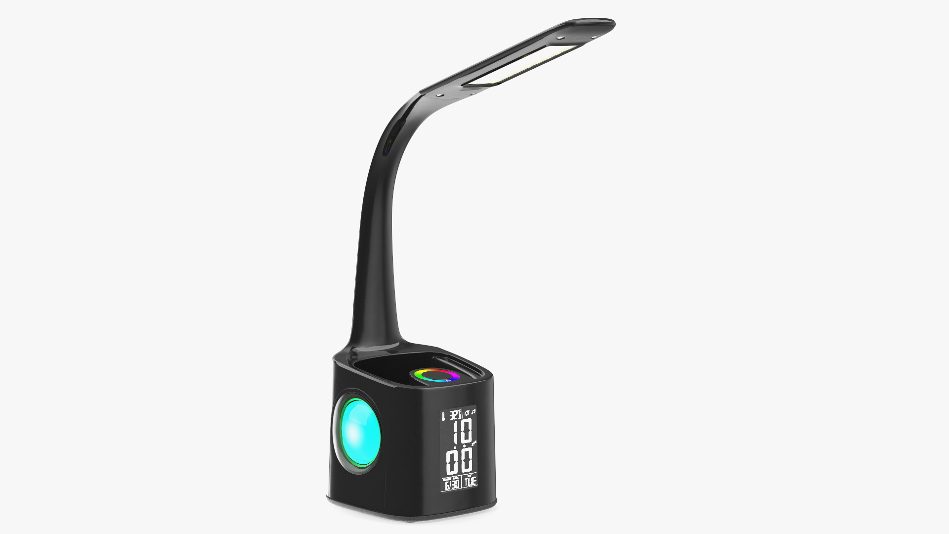 3D Black Smart Desk Lamp
