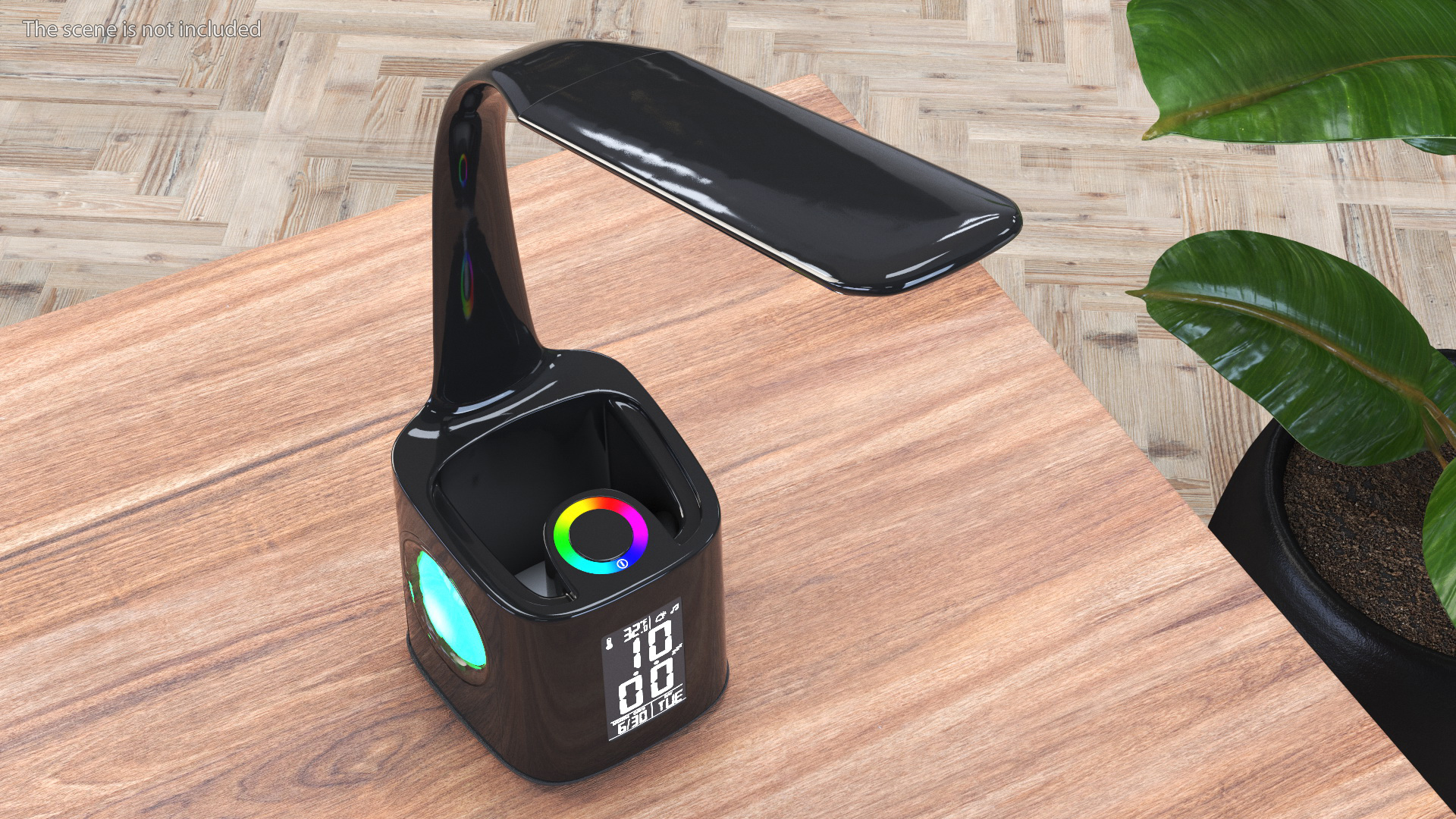 3D Black Smart Desk Lamp