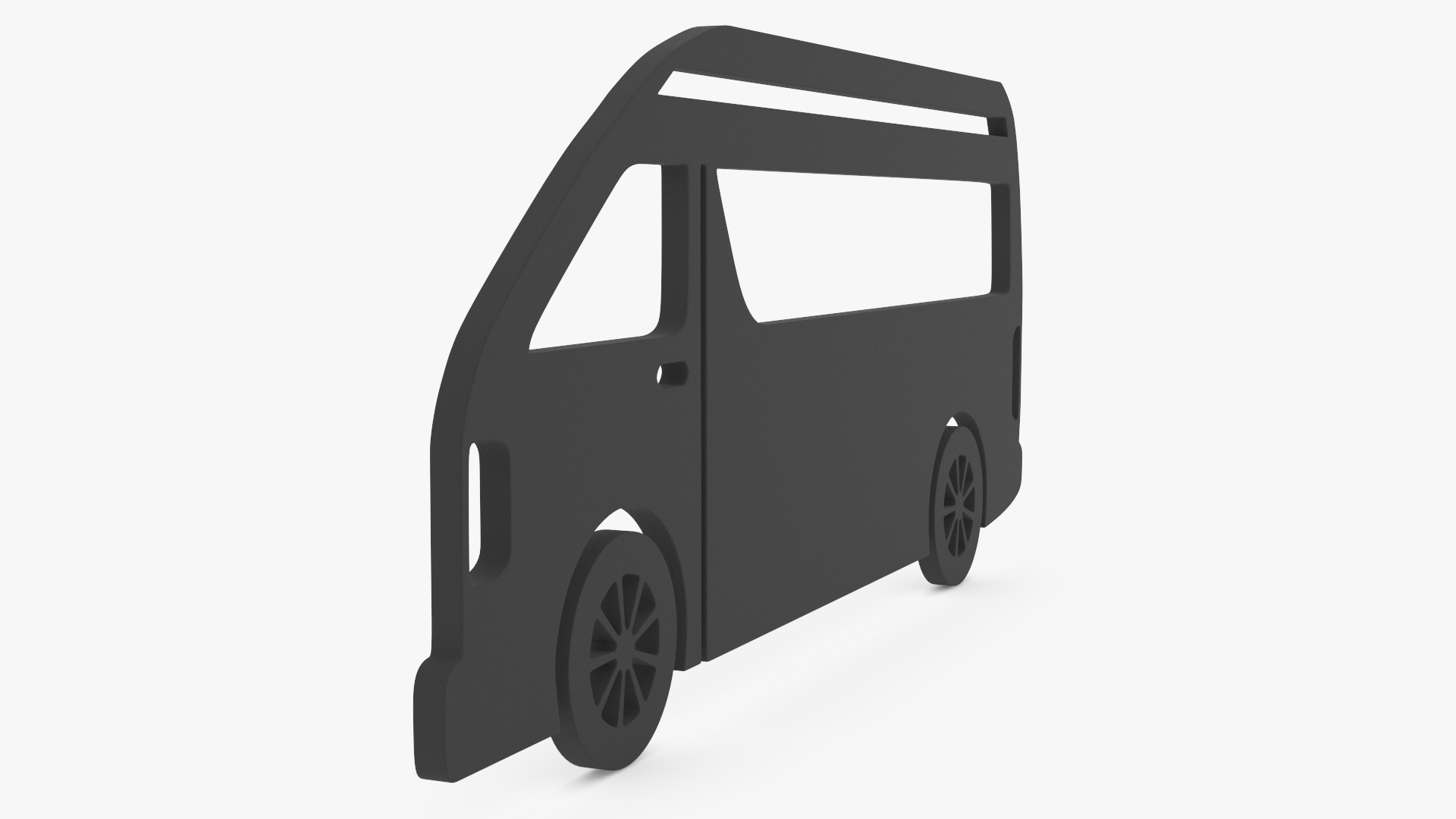 Van Silhouette 3D model