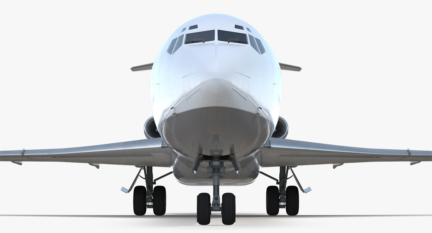 Boeing 727 100 Generic Rigged 3D model