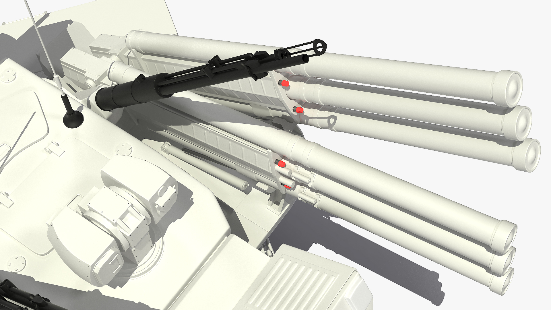 Pantsir S1 SA-22 Deployed Position 3D model