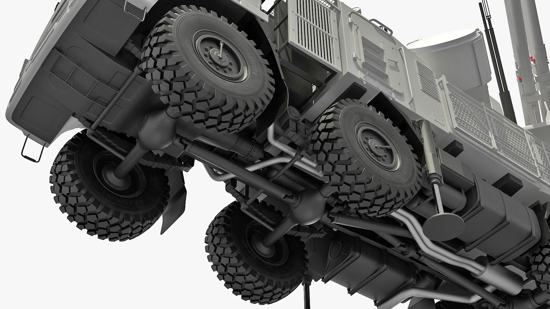 Pantsir S1 SA-22 Deployed Position 3D model