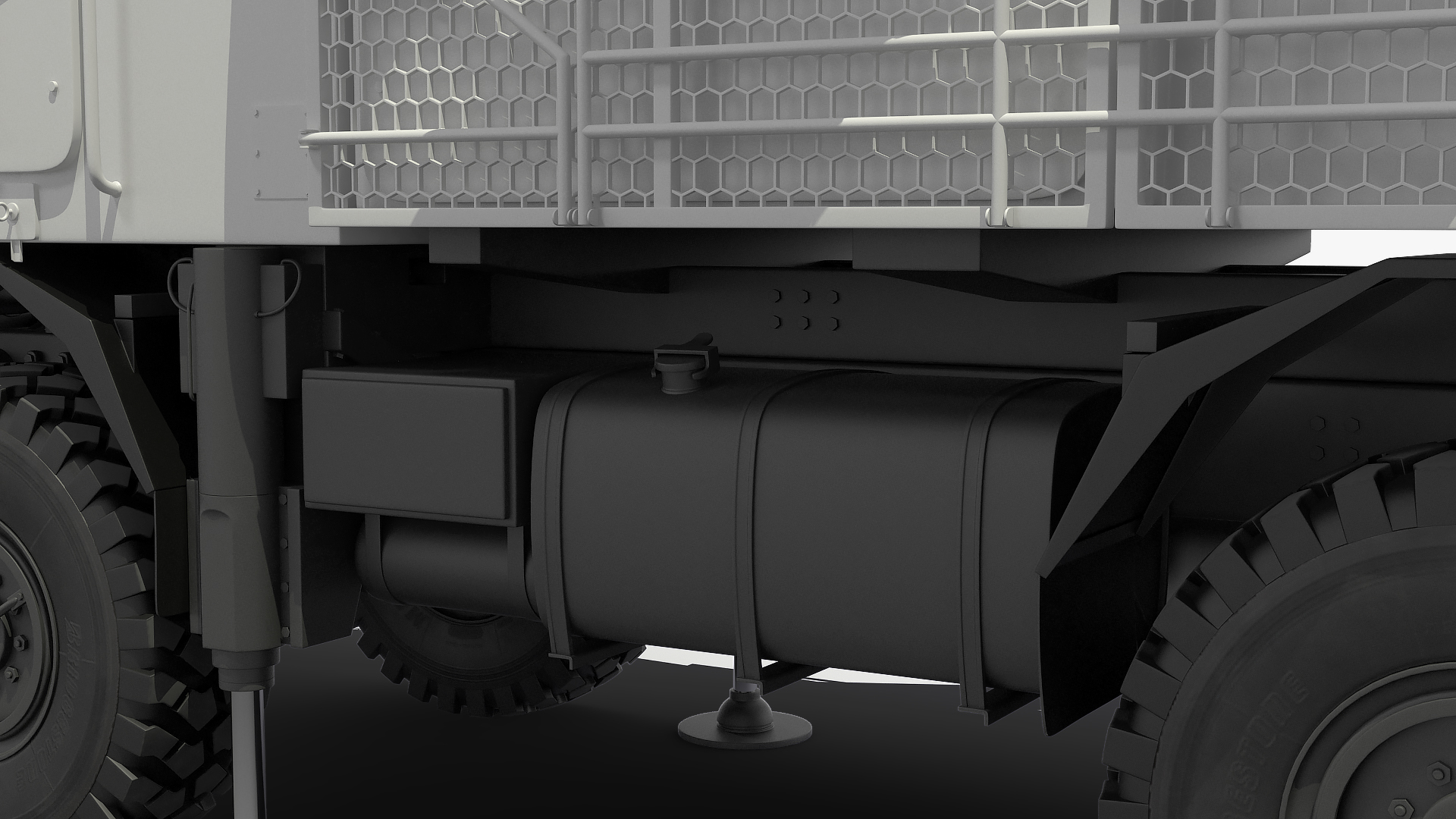 Pantsir S1 SA-22 Deployed Position 3D model