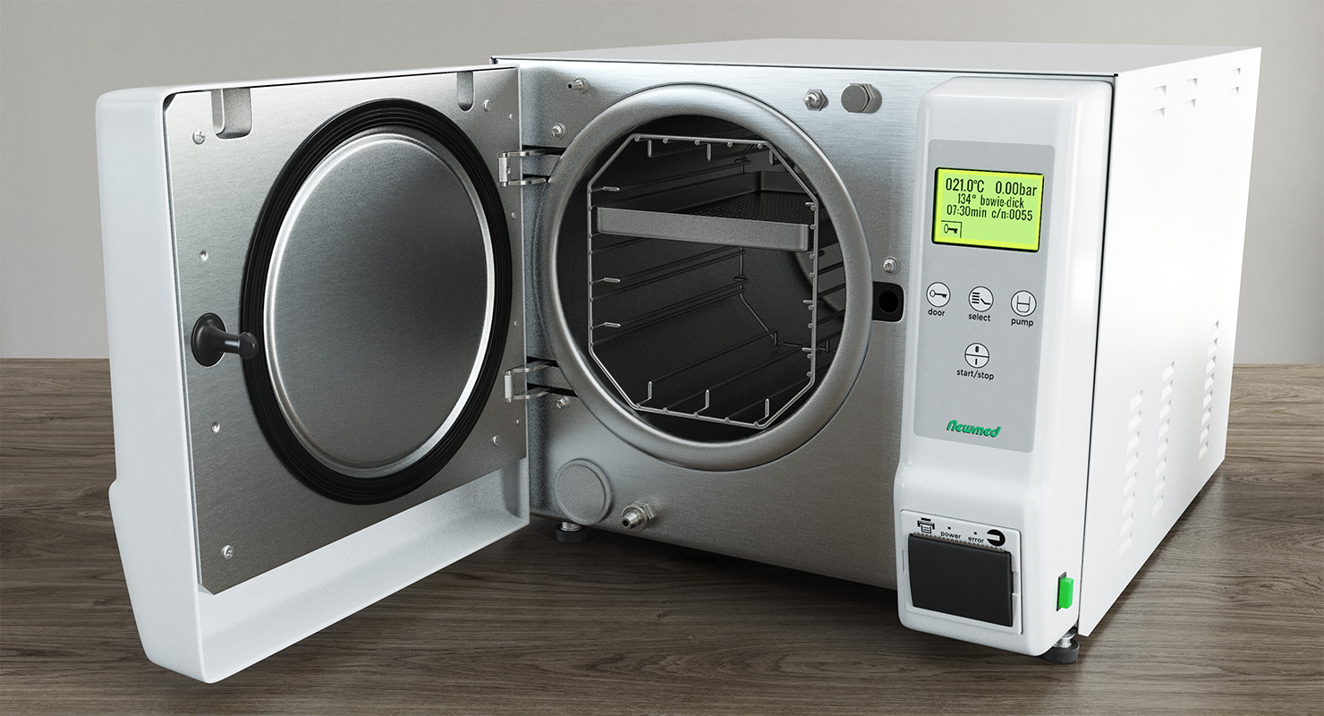 3D KRONOS Autoclave Class B 18L model