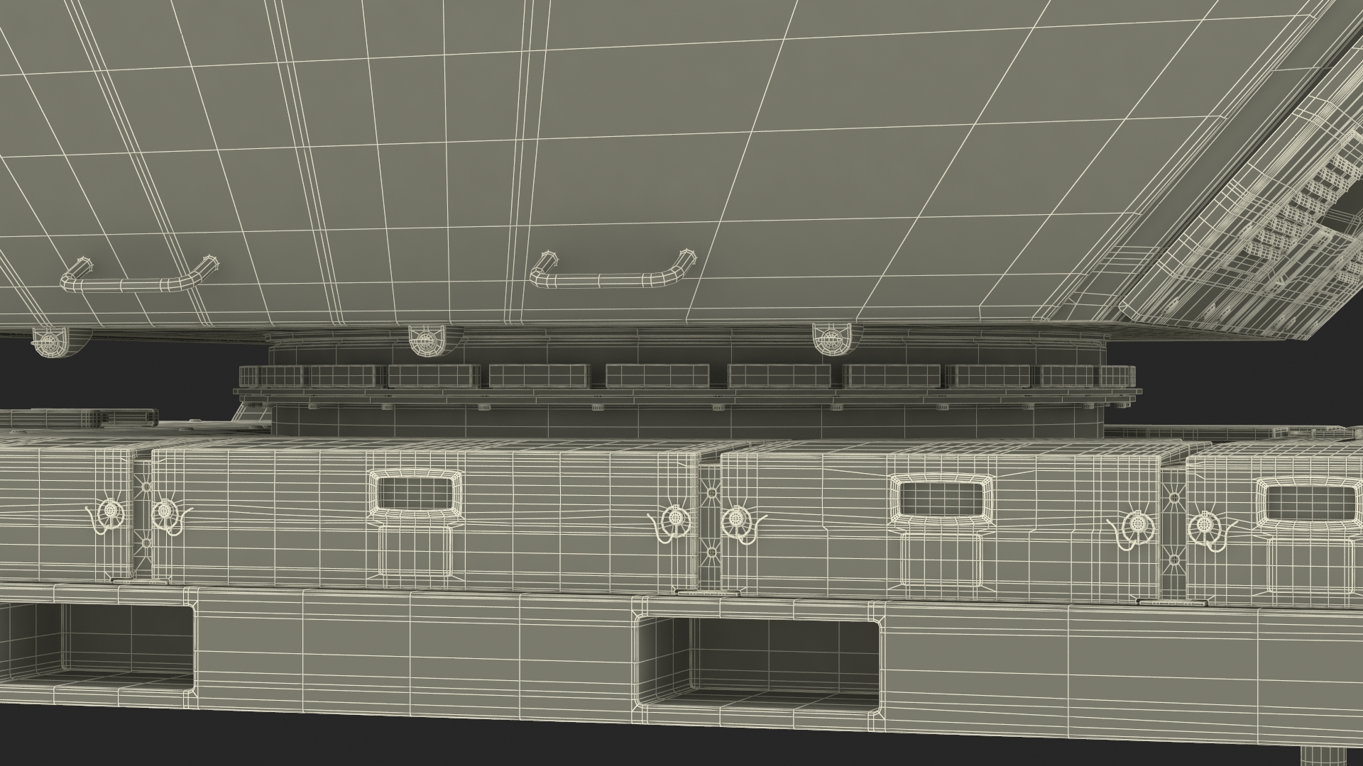 Barrel Skynex Air Defense System Green Rigged for Maya 3D model