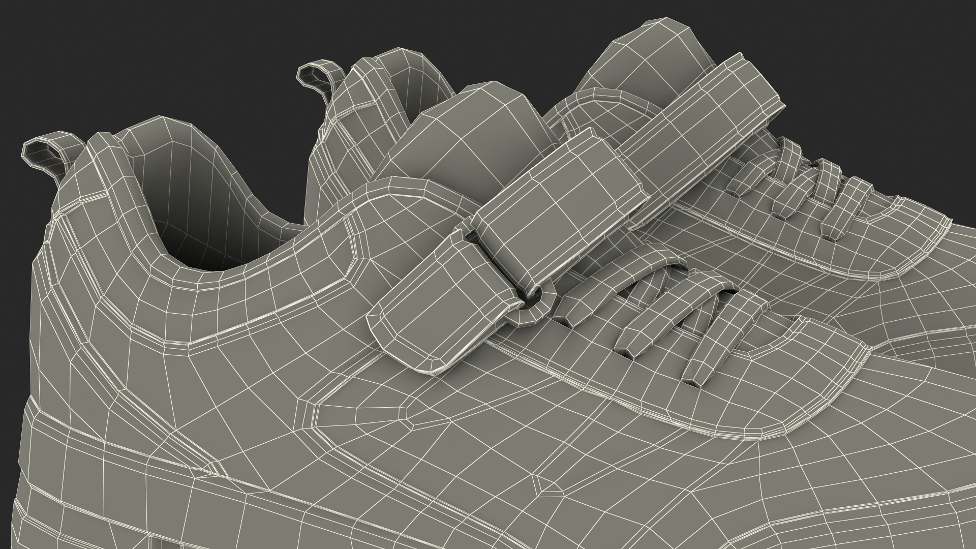 Roller Shoes Light White 3D model