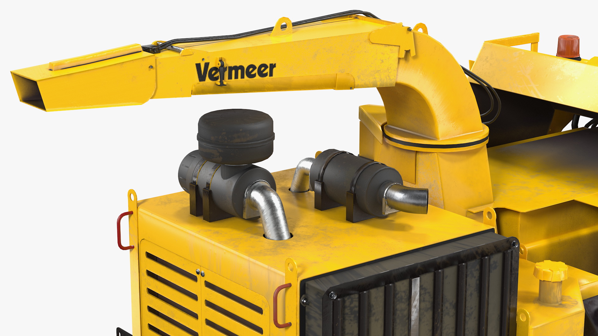 3D Vermeer BC2100XL Towed Wood Chipper Dirty