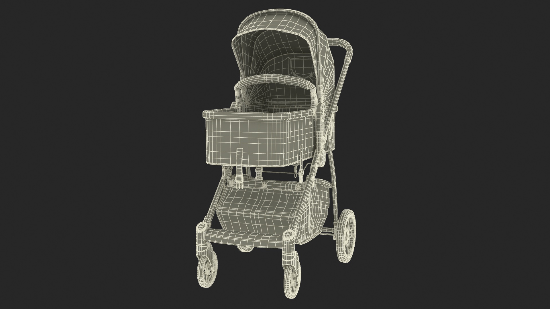 3D Foldable Sleeping Bassinet