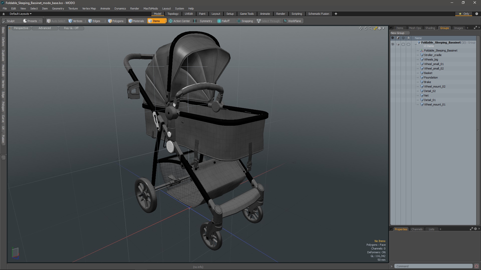 3D Foldable Sleeping Bassinet