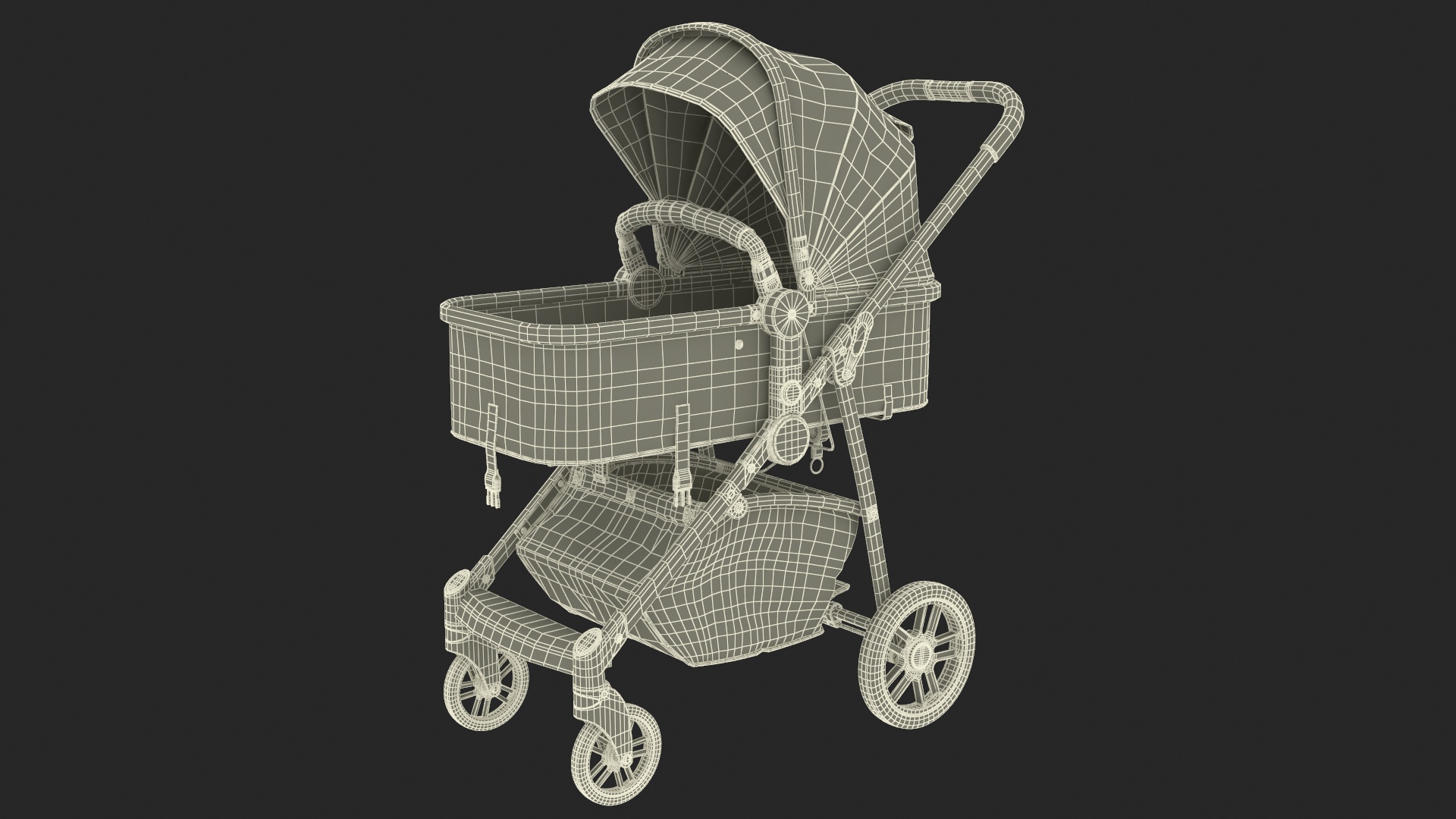 3D Foldable Sleeping Bassinet