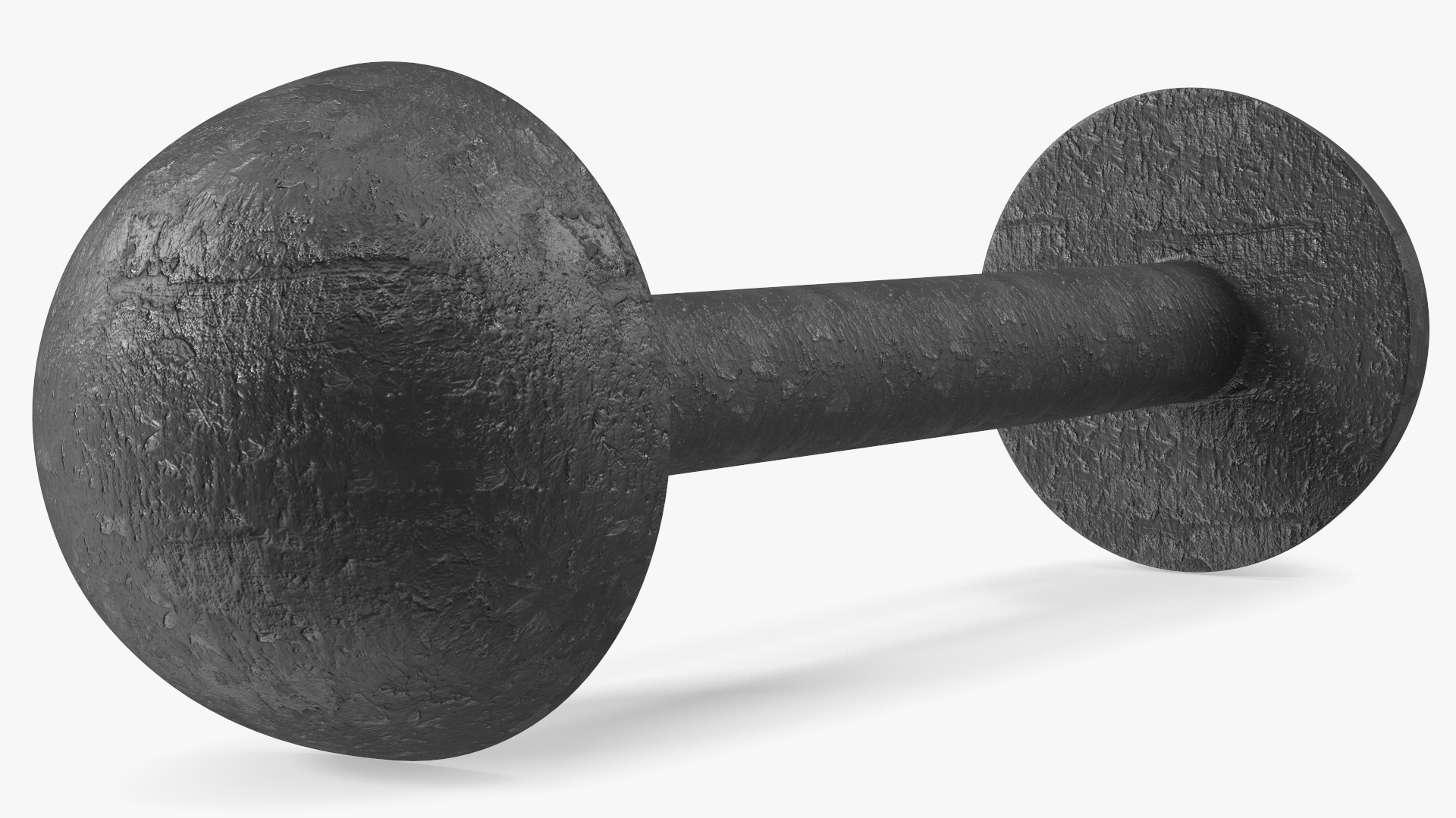 Bar Shot Naval Cannon Projectile 3D