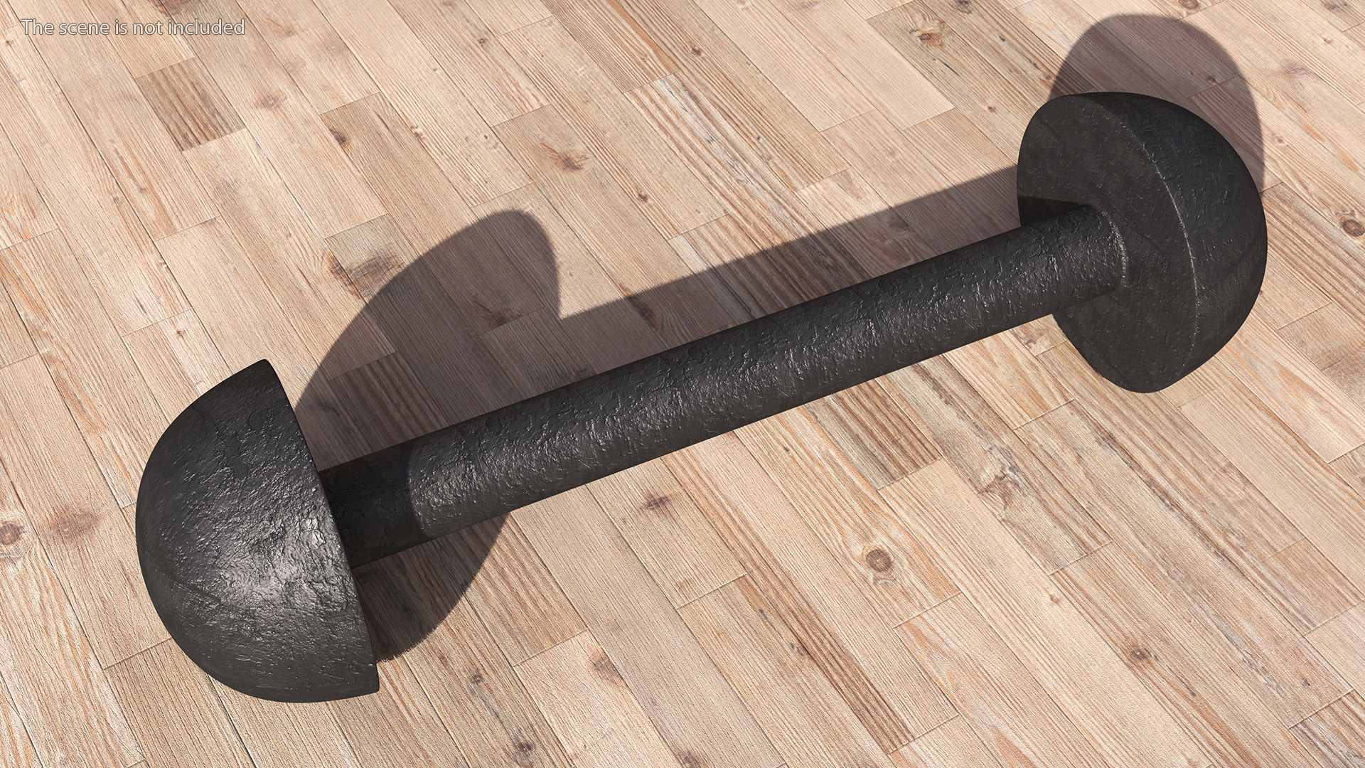 Bar Shot Naval Cannon Projectile 3D