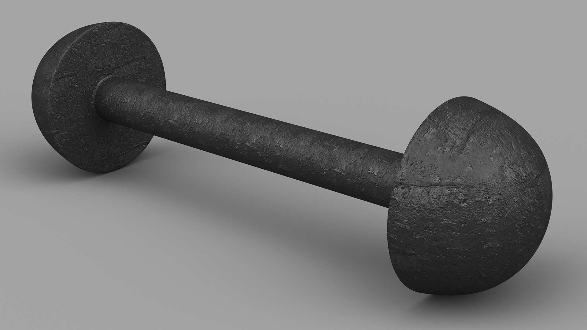 Bar Shot Naval Cannon Projectile 3D