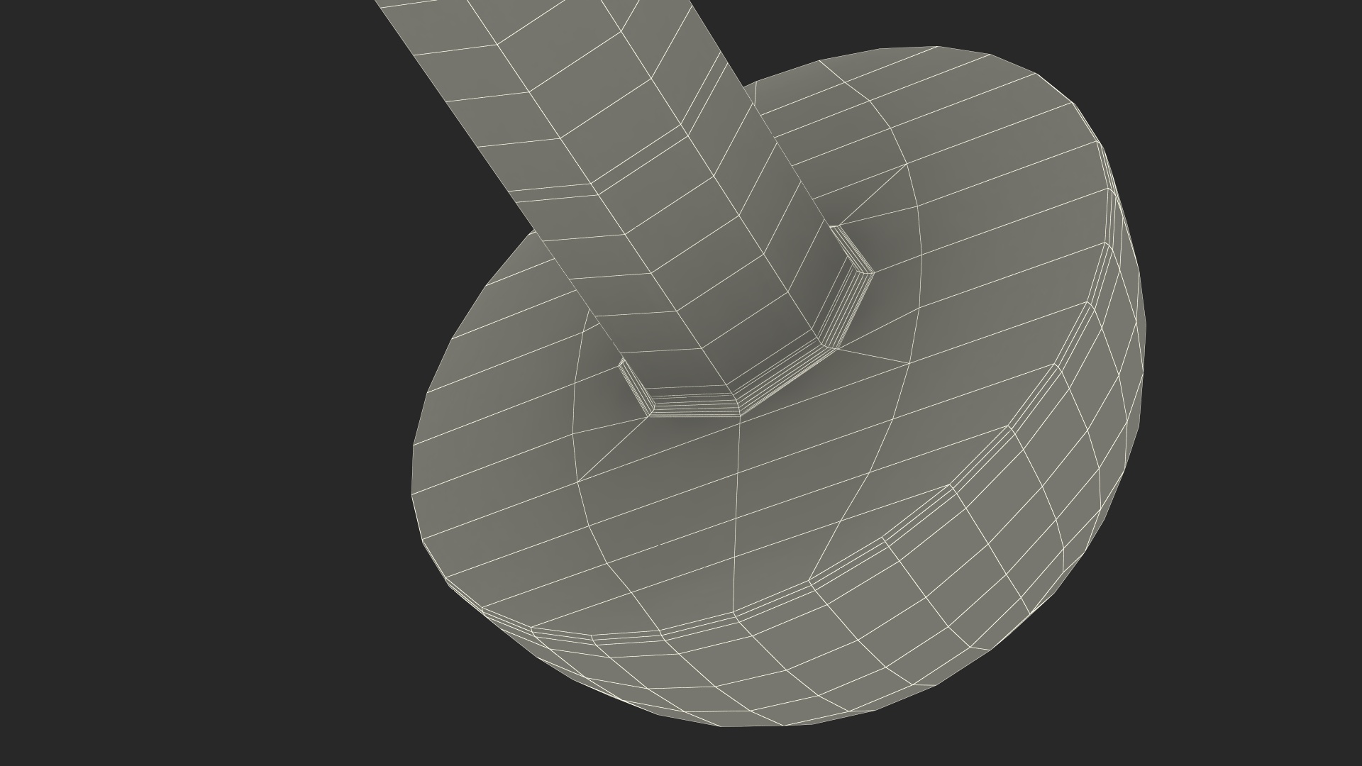 Bar Shot Naval Cannon Projectile 3D